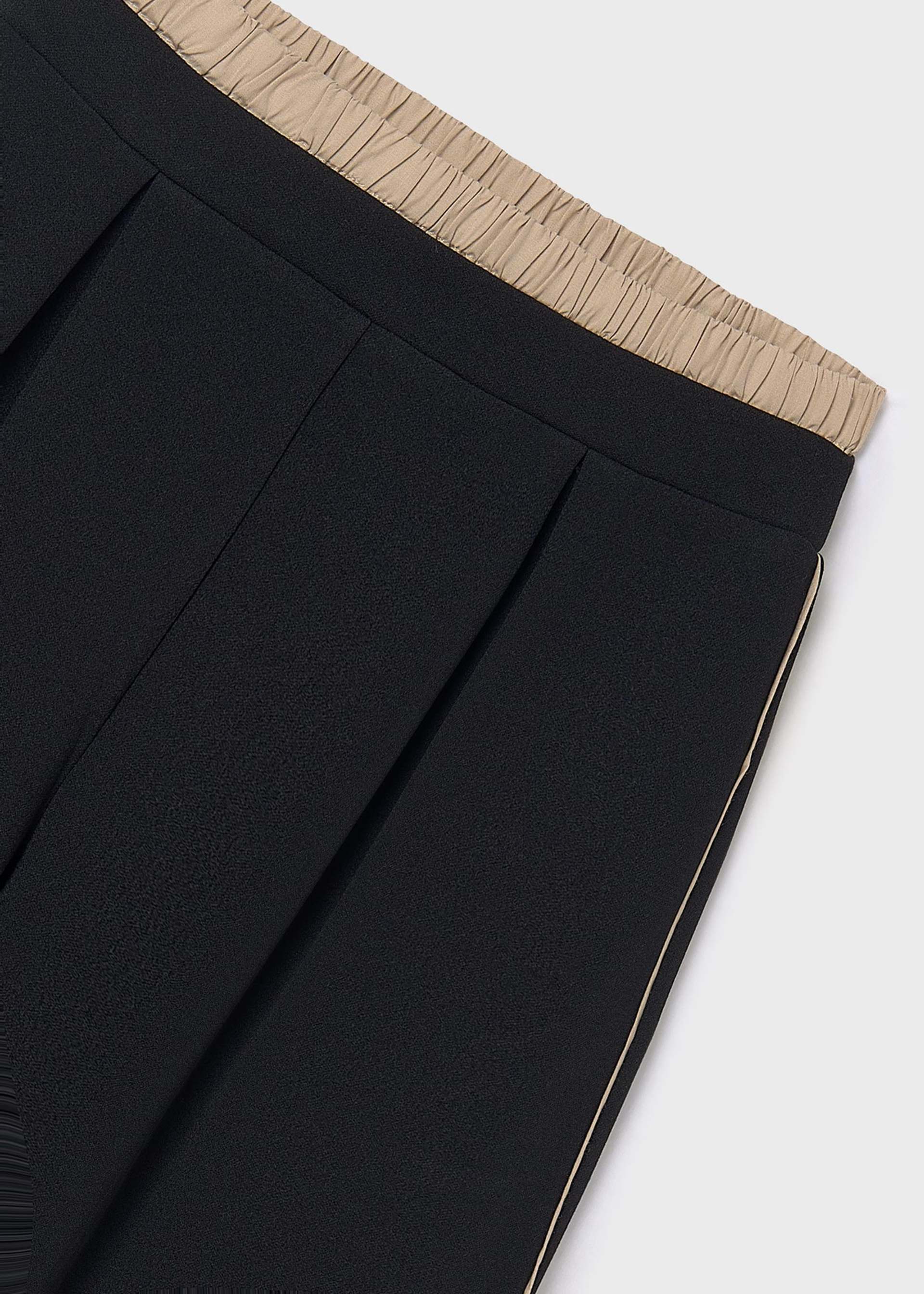 Girls double waisted trousers