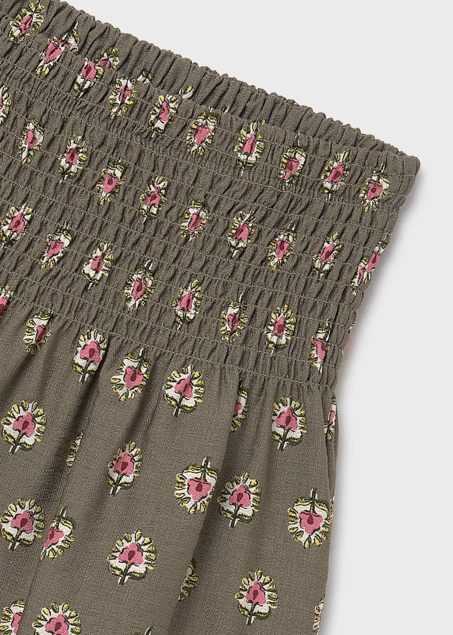 Falda estampada chica