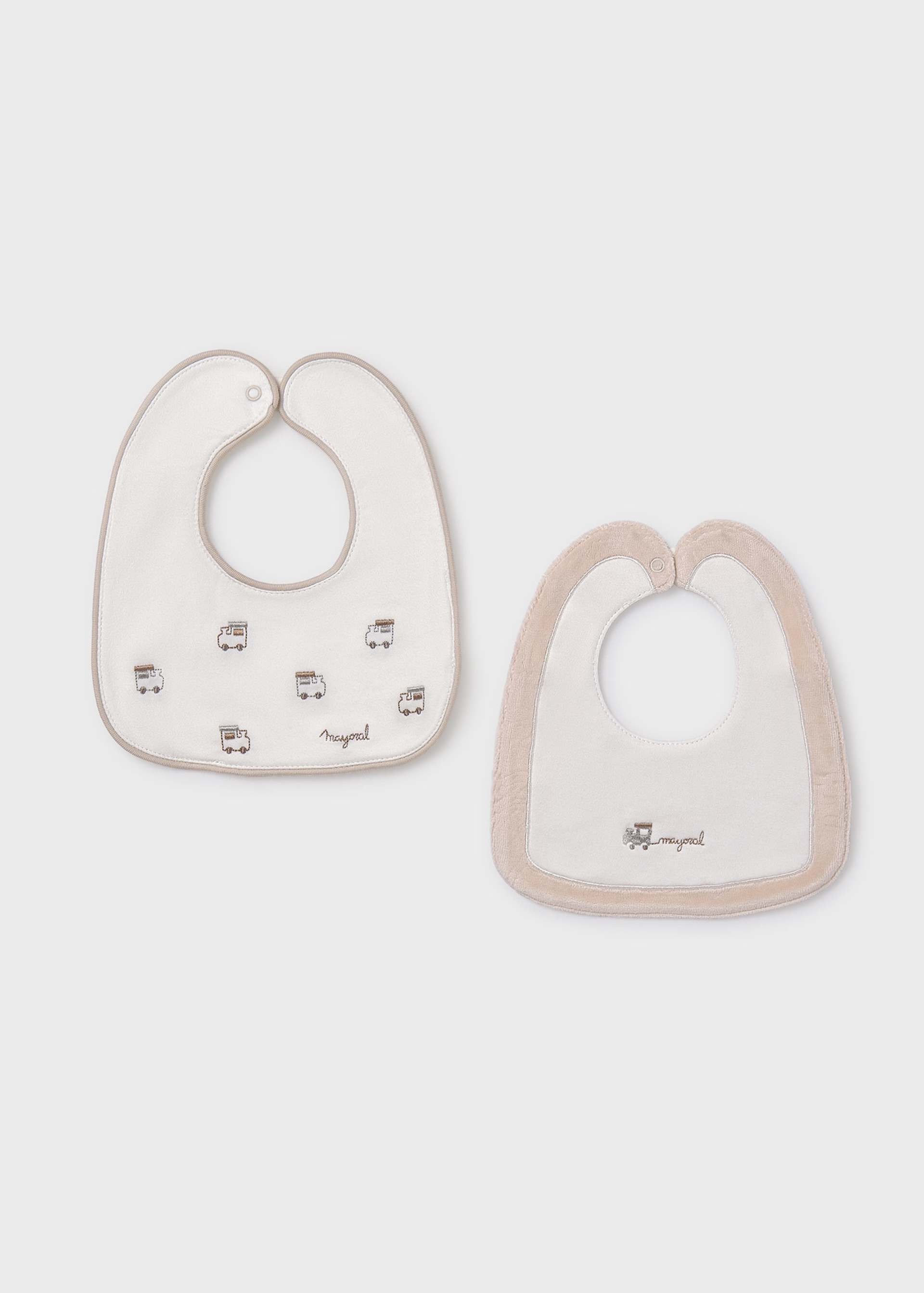 Lot de 2 bavoirs imperméables bébé
