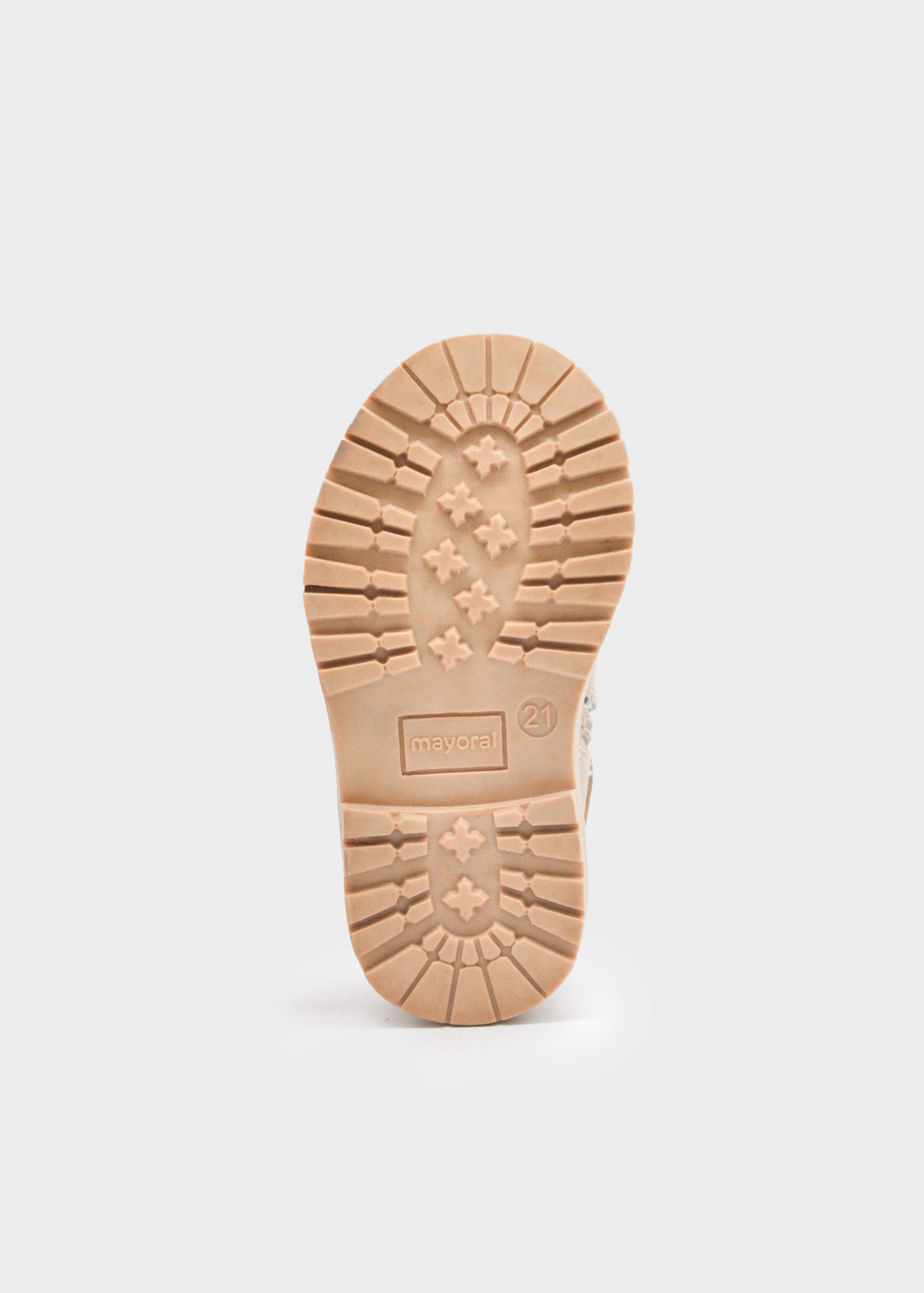 Botins biker pele tricô bebé