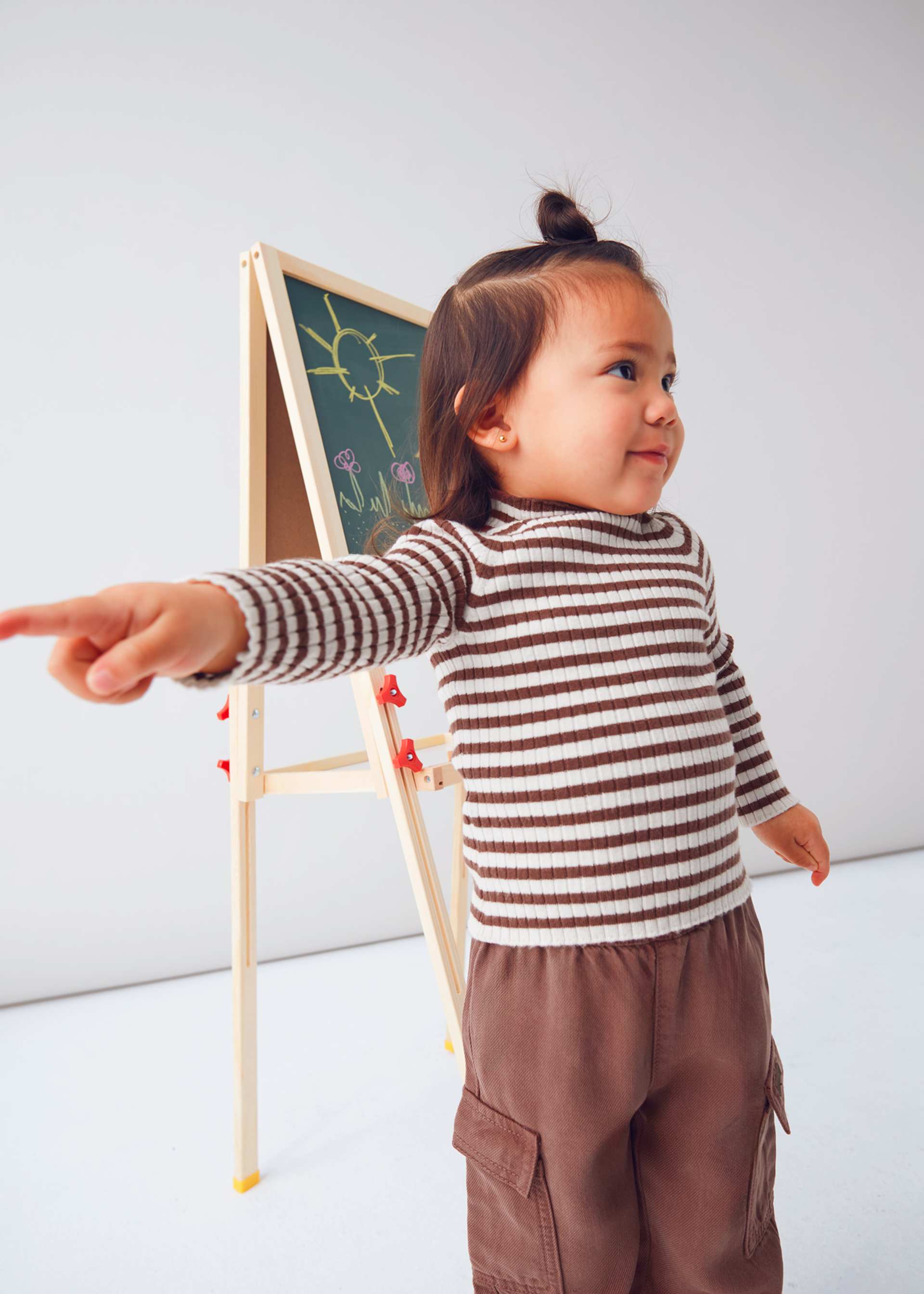 Jersey semicisne tricot bebé