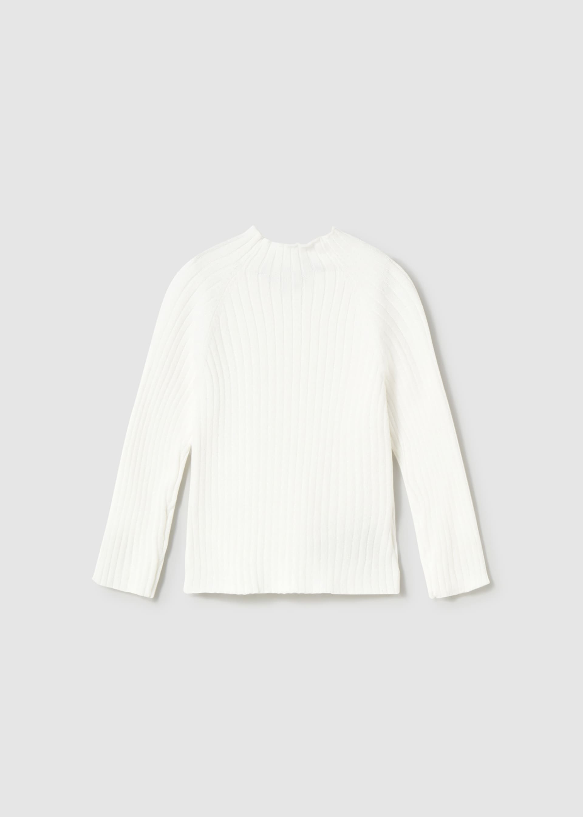 Blusa cuello semi alto tricot bebé