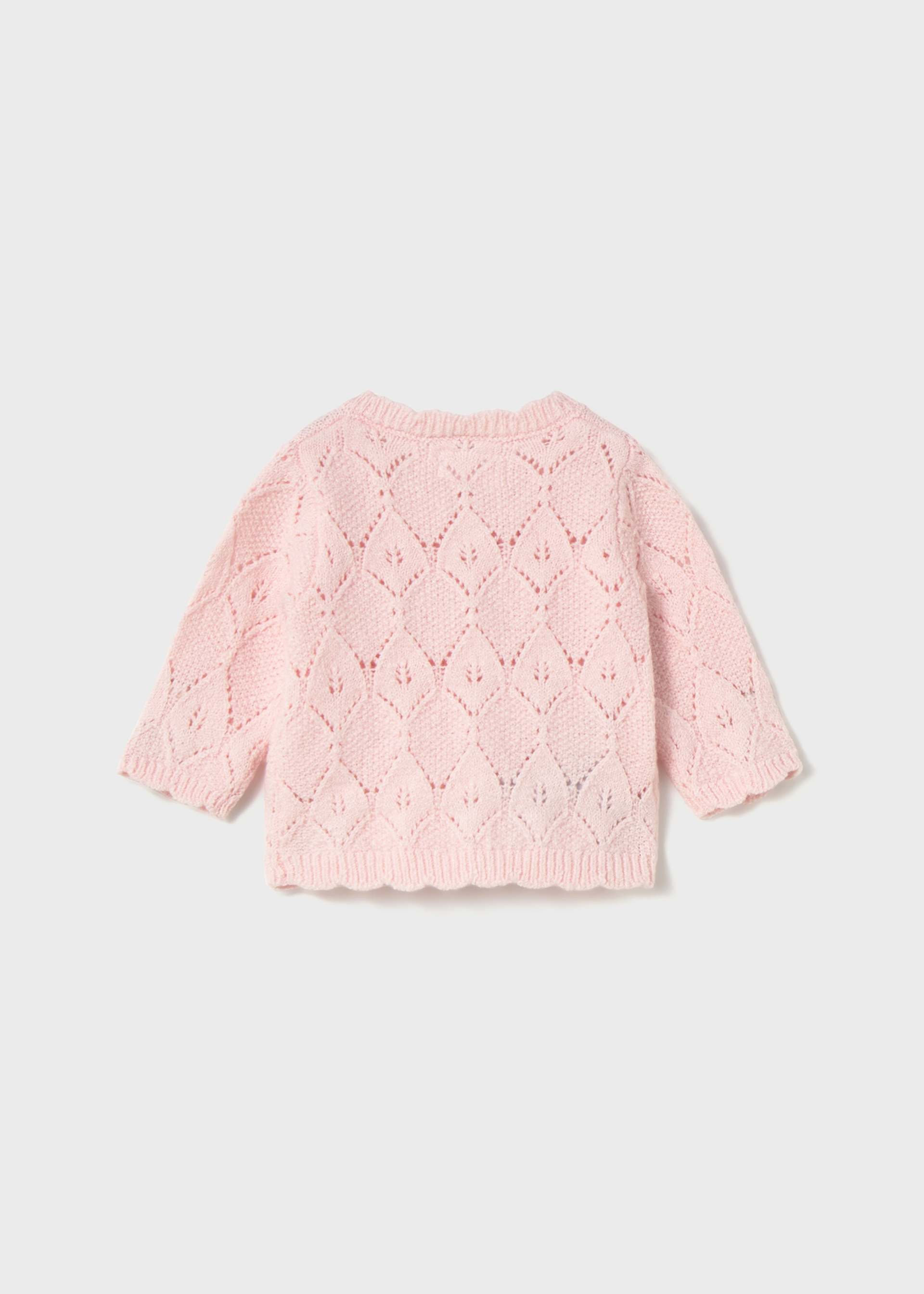 Newborn Girl Knit Cardigan Newborn Girl Knit Cardigan