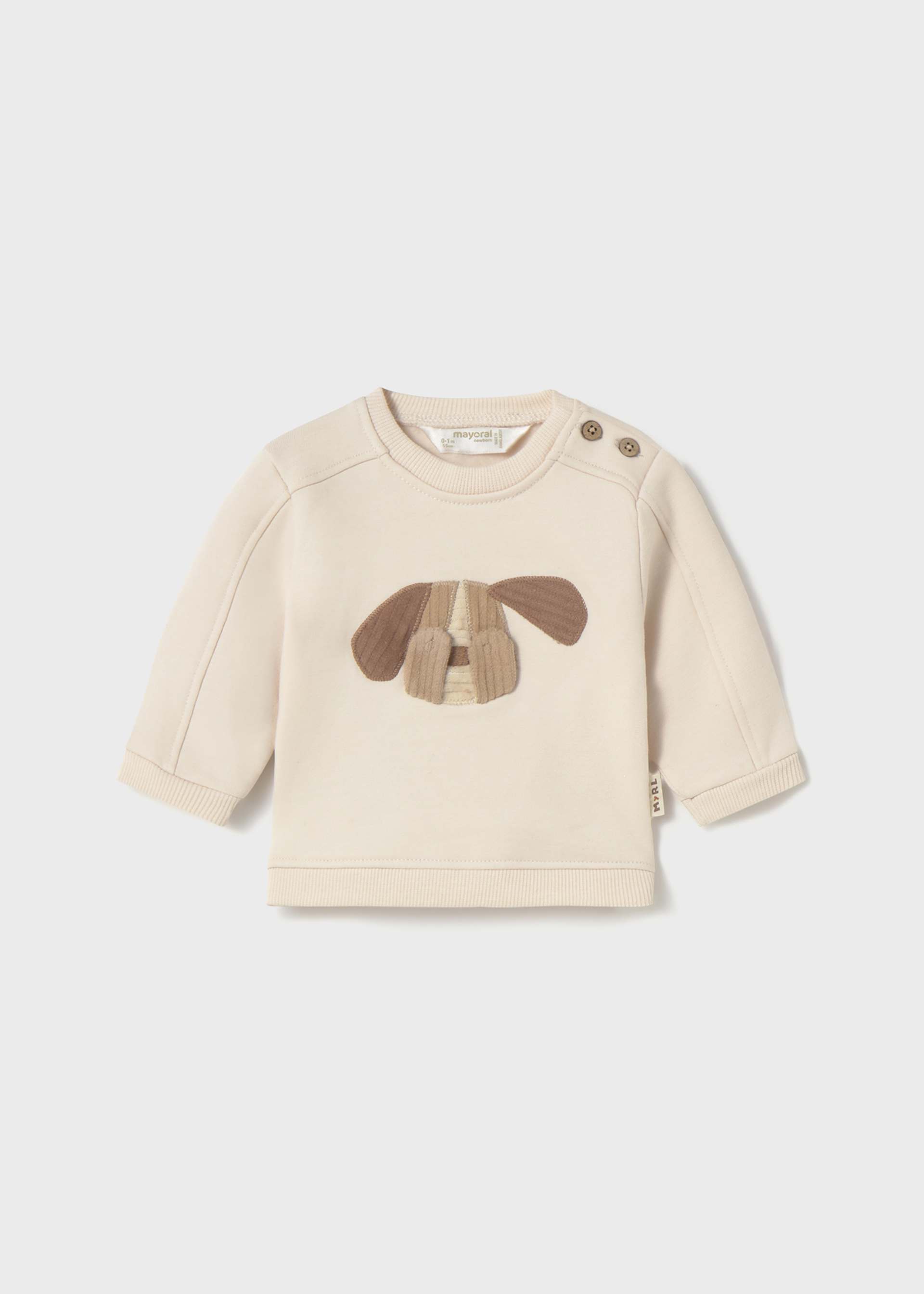 Sudadera interactiva recién nacido