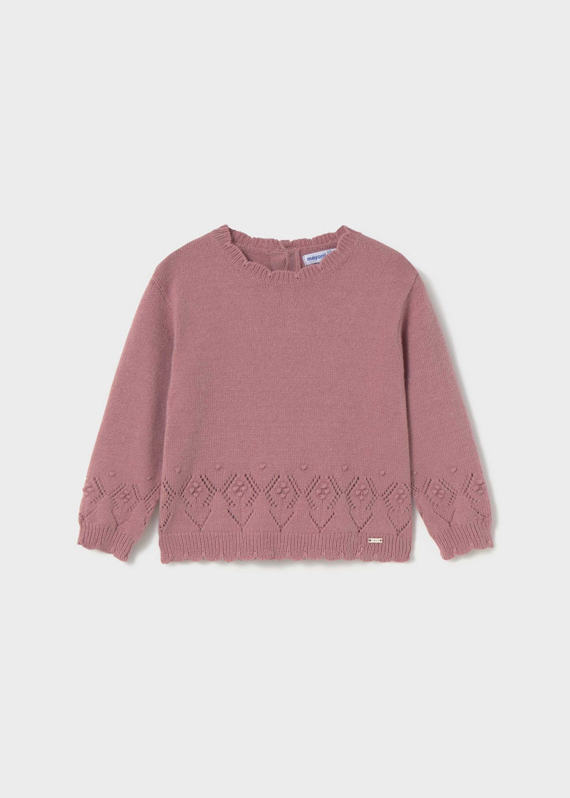 Baby Openwork Knit Sweater