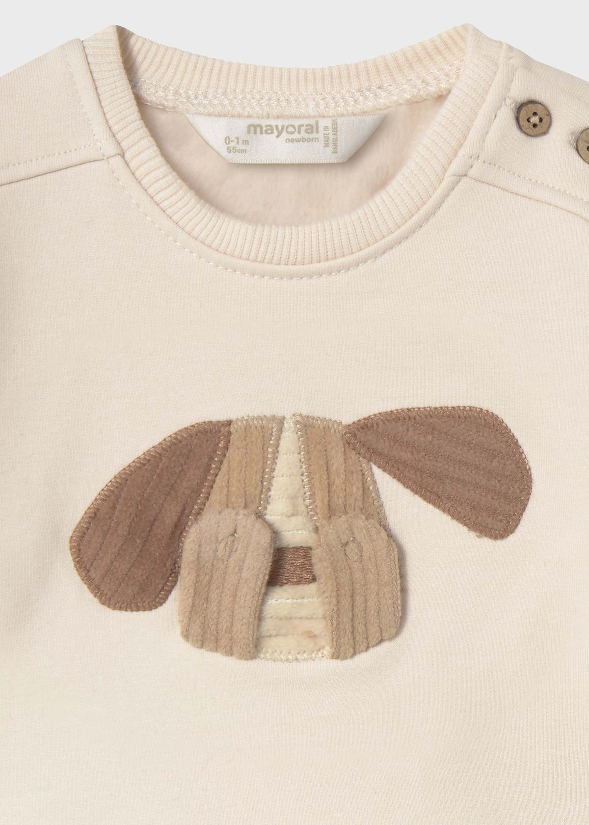 Newborn Boy Interactive Sweatshirt