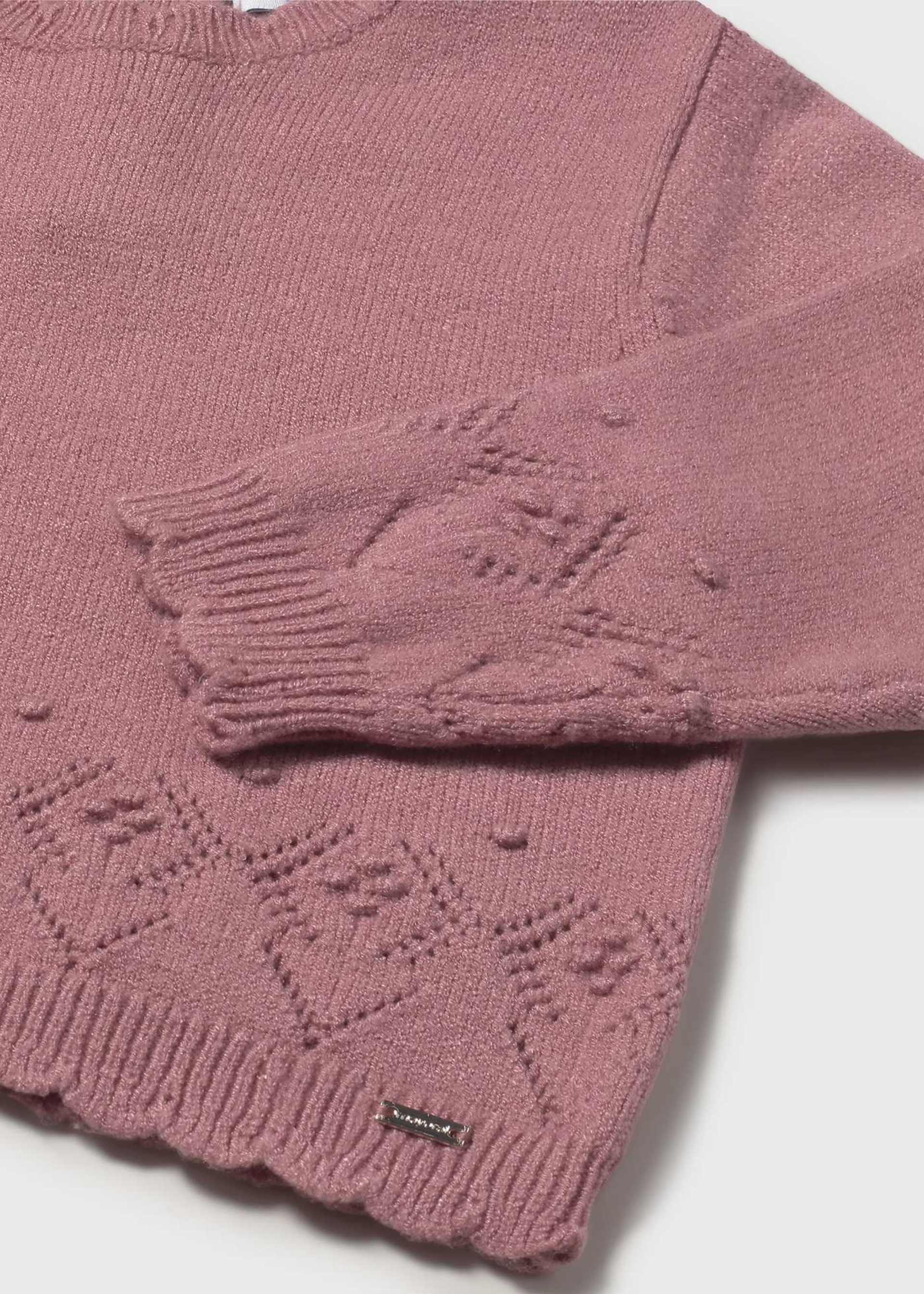Pull ajouré bébé