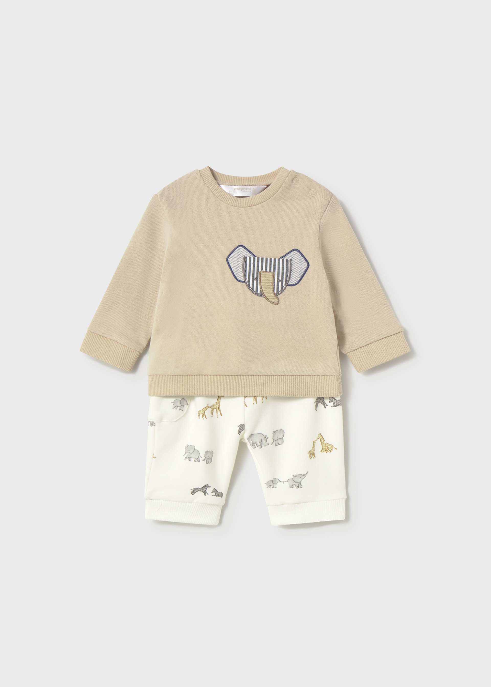 Newborn Boy 4-Piece Animals Set