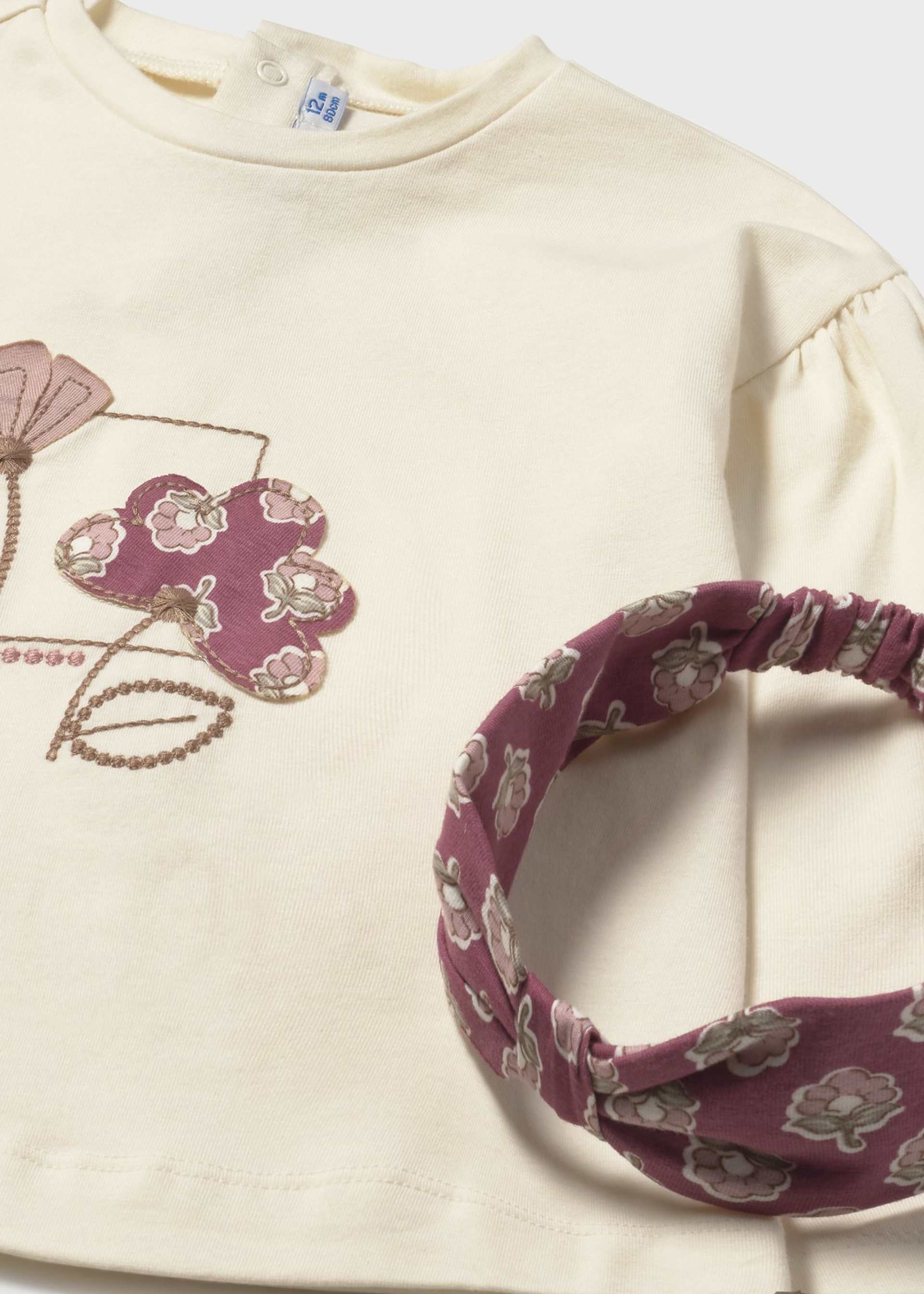 Ensemble legging avec serre-tête bébé