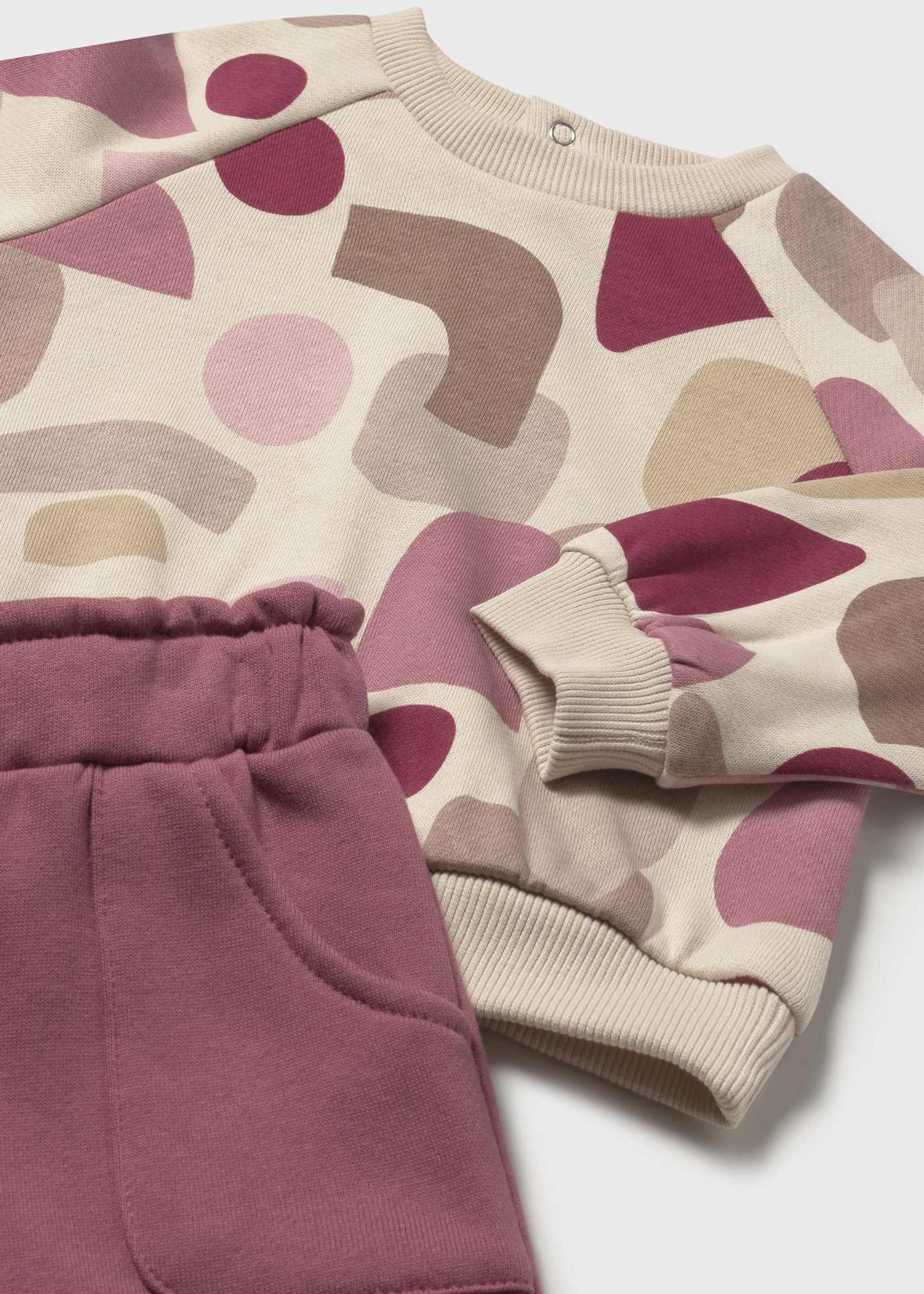 Pants estampado unisex bebé