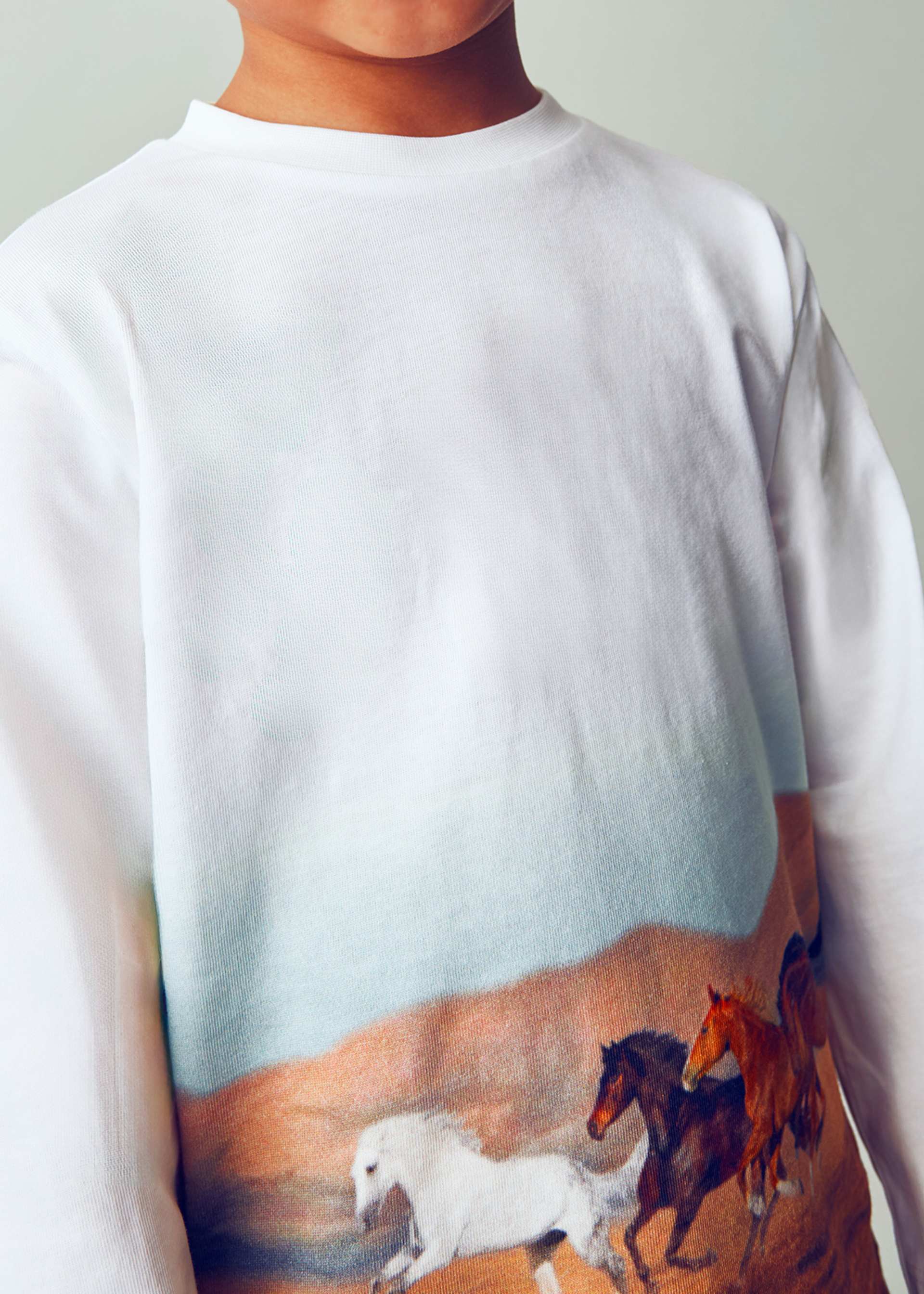 T-shirt positionné garçon