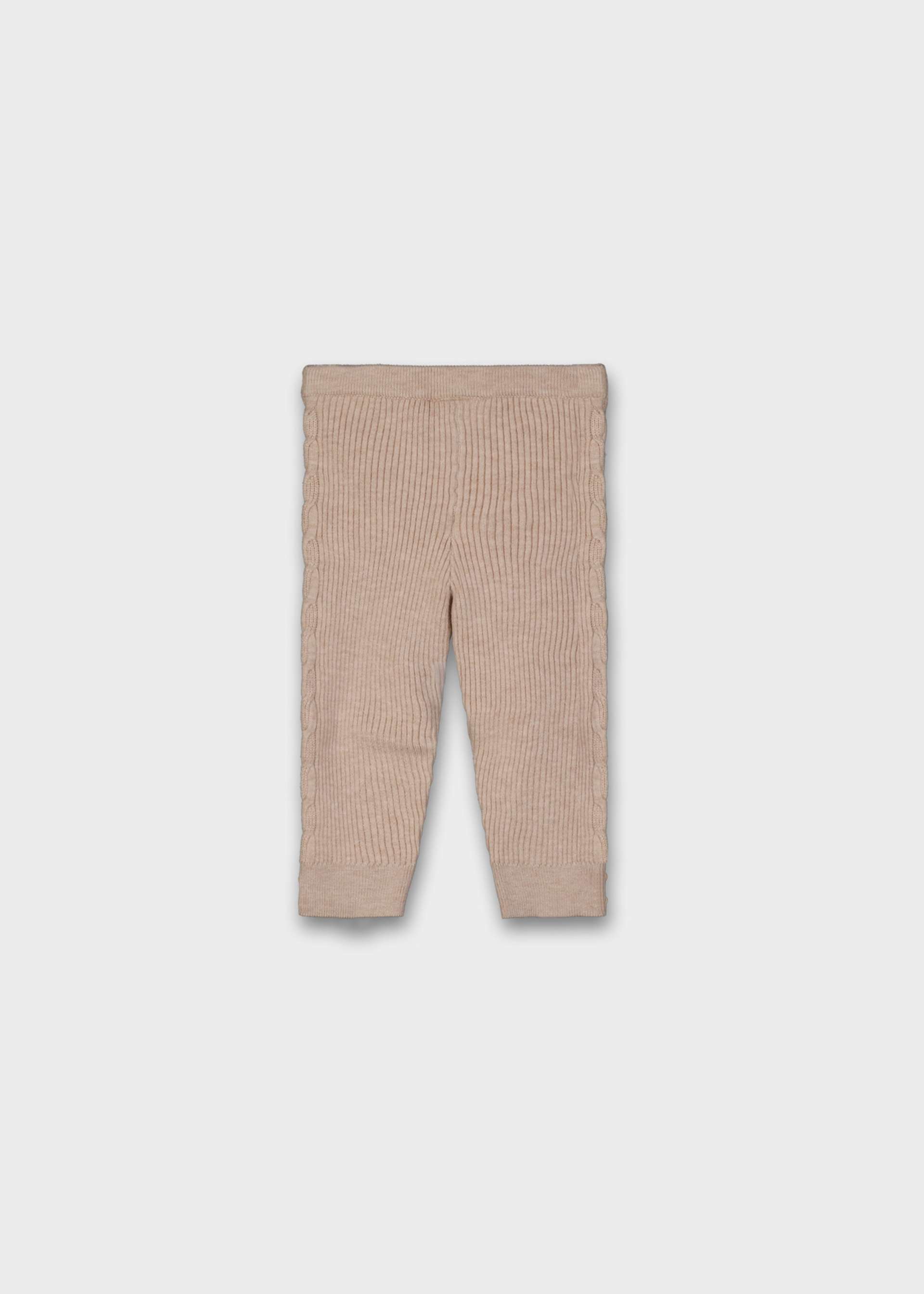 Legginsy trykotowe dla niemowlęcia