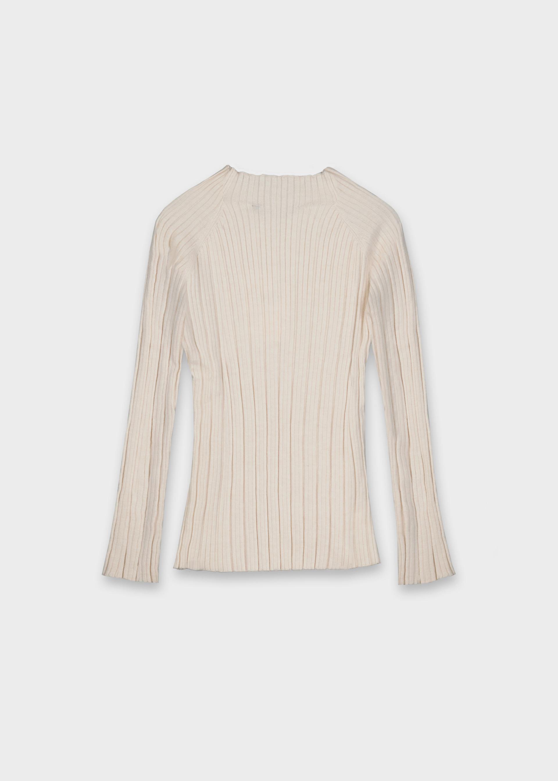 Girls semi sheer knitted jumper