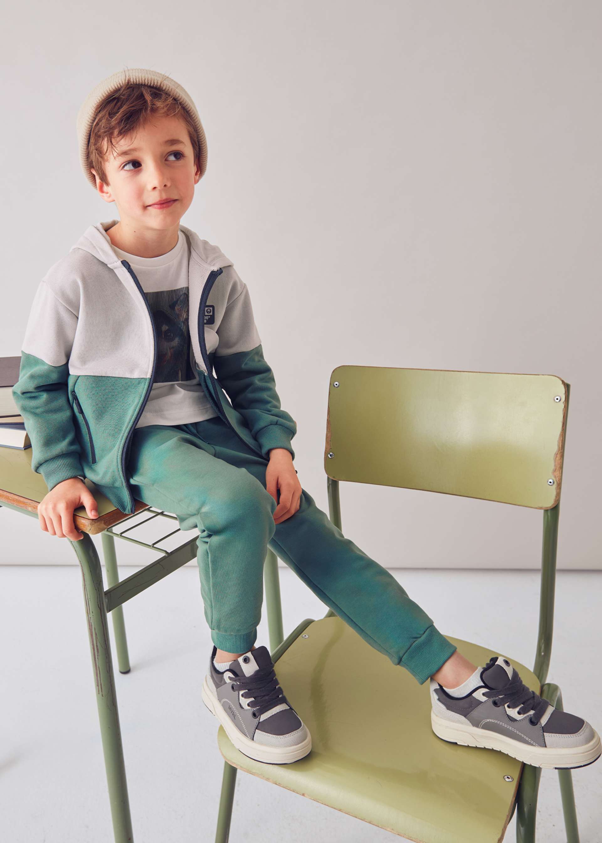 Sweatjacke kombiniert Jungen