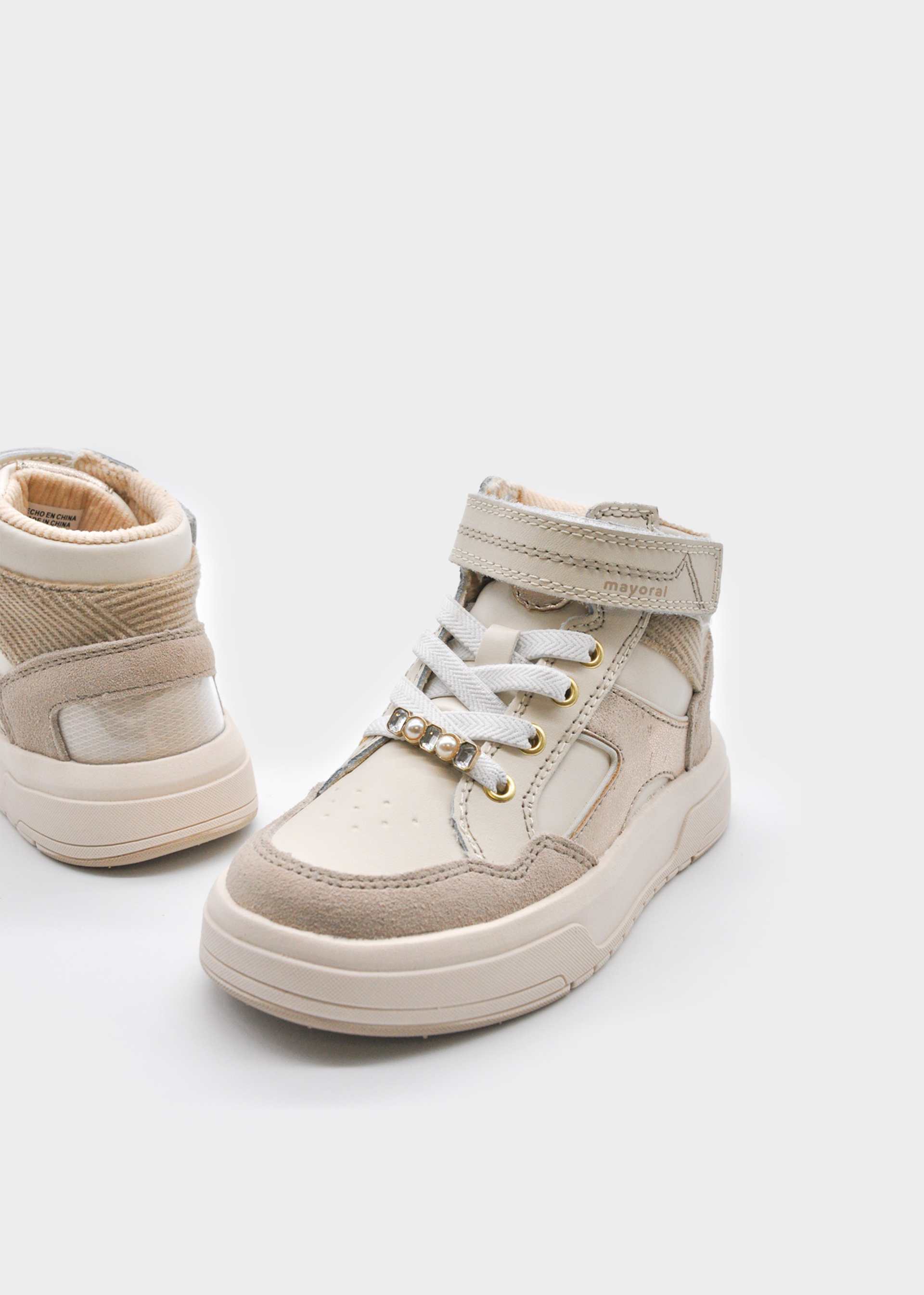 Leder-Halbstiefel casual Mädchen