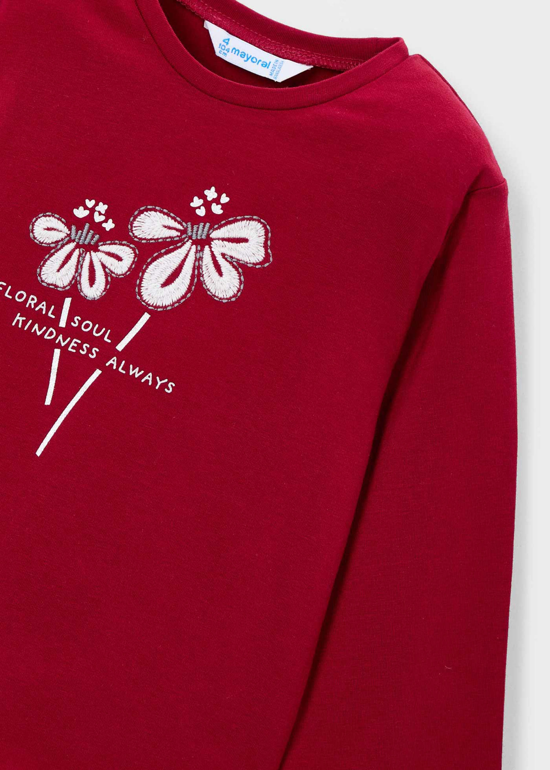 Shirt basic Blume Mädchen Shirt basic Blume Mädchen