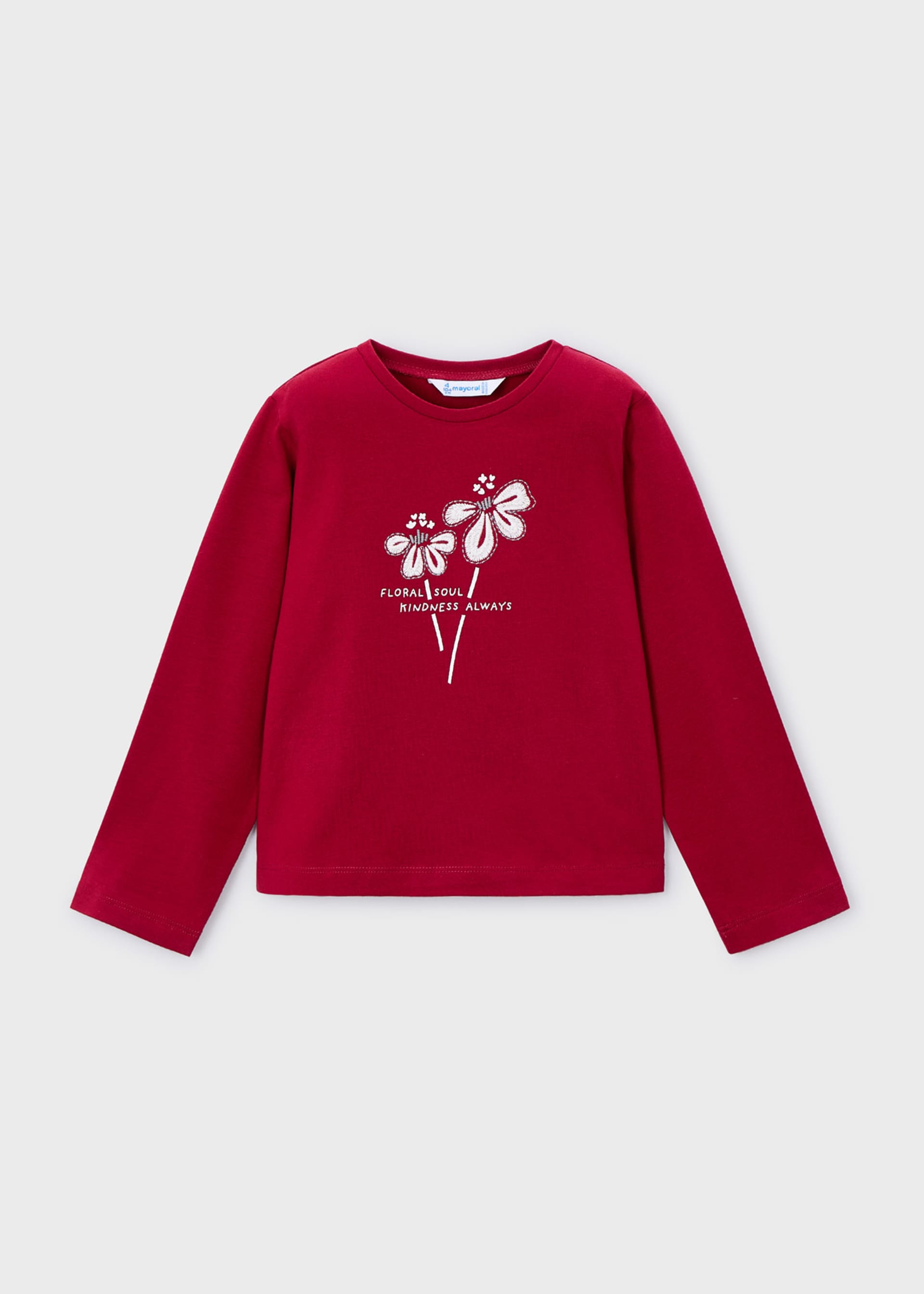 Girl Basic Flower T-Shirt Girl Basic Flower T-Shirt