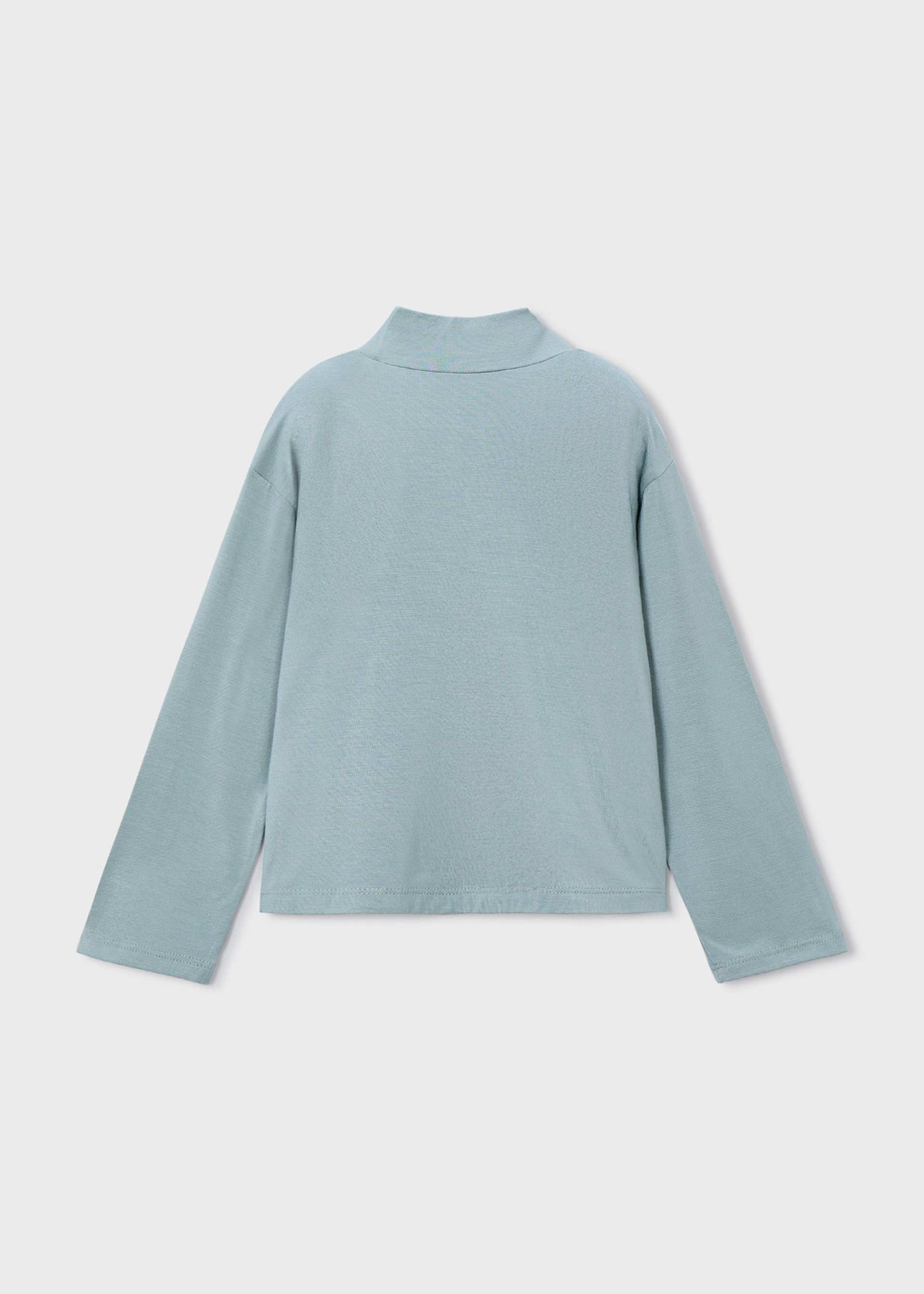 Girls high neck t-shirt