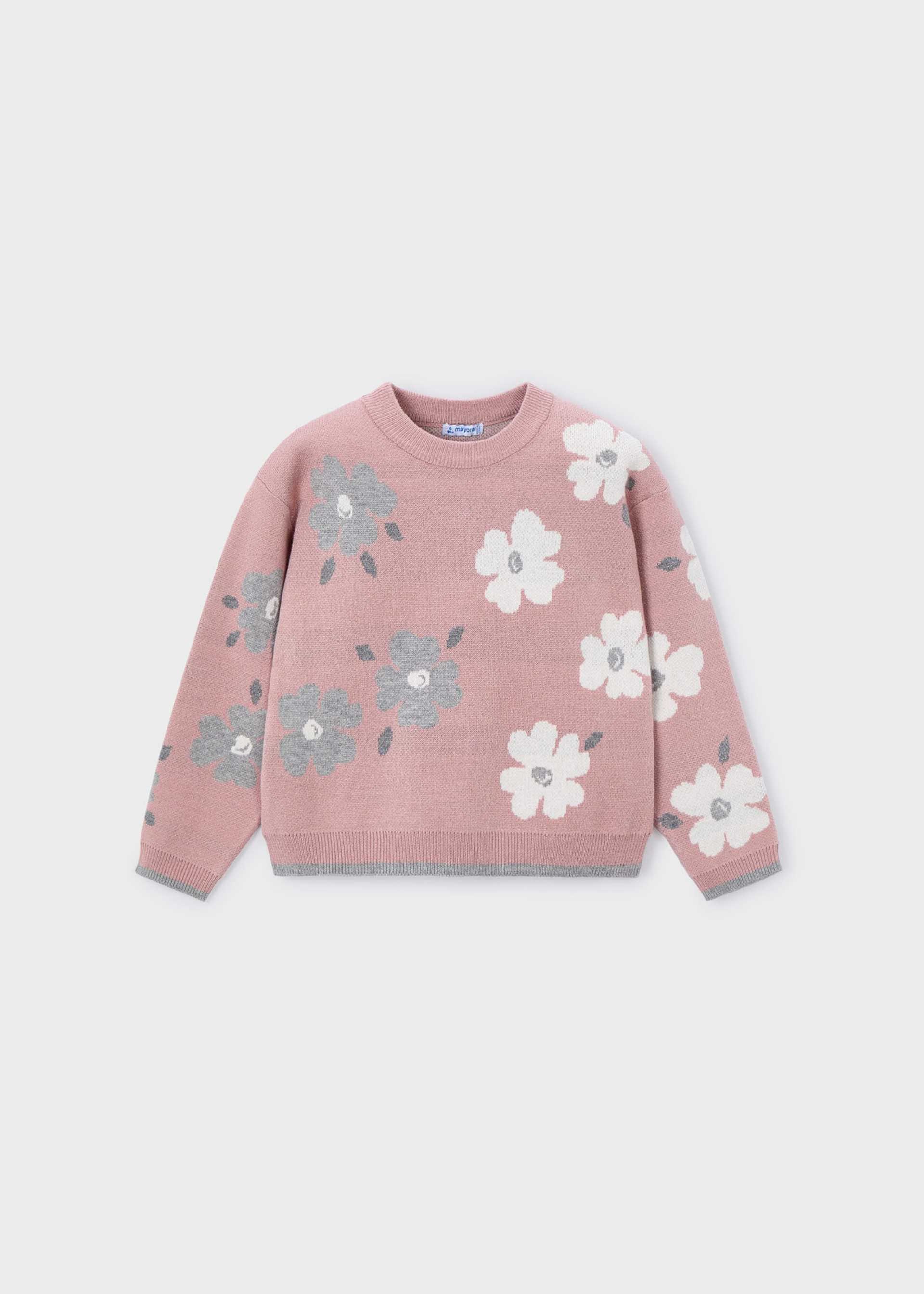 Suéter jacquard niña