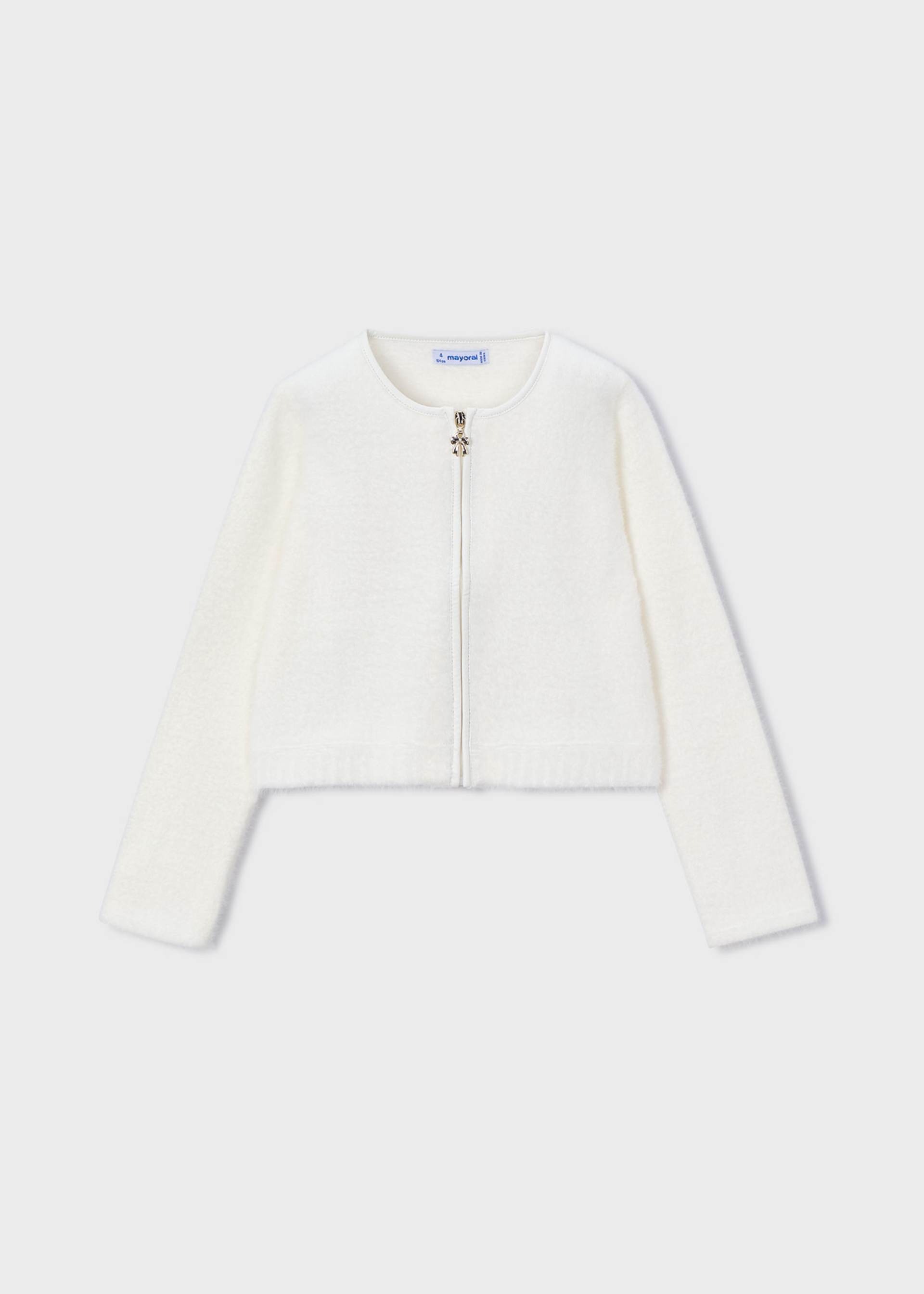 Suéter tricot pelo niña