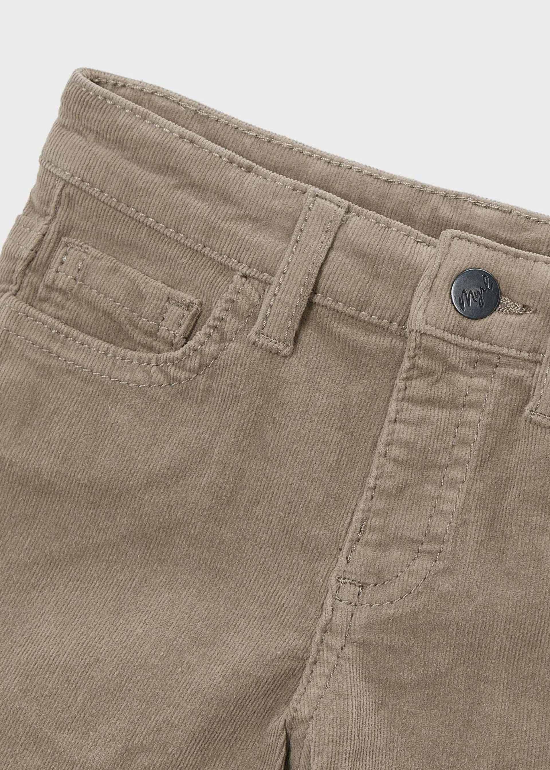 Pantalón pana básico niño