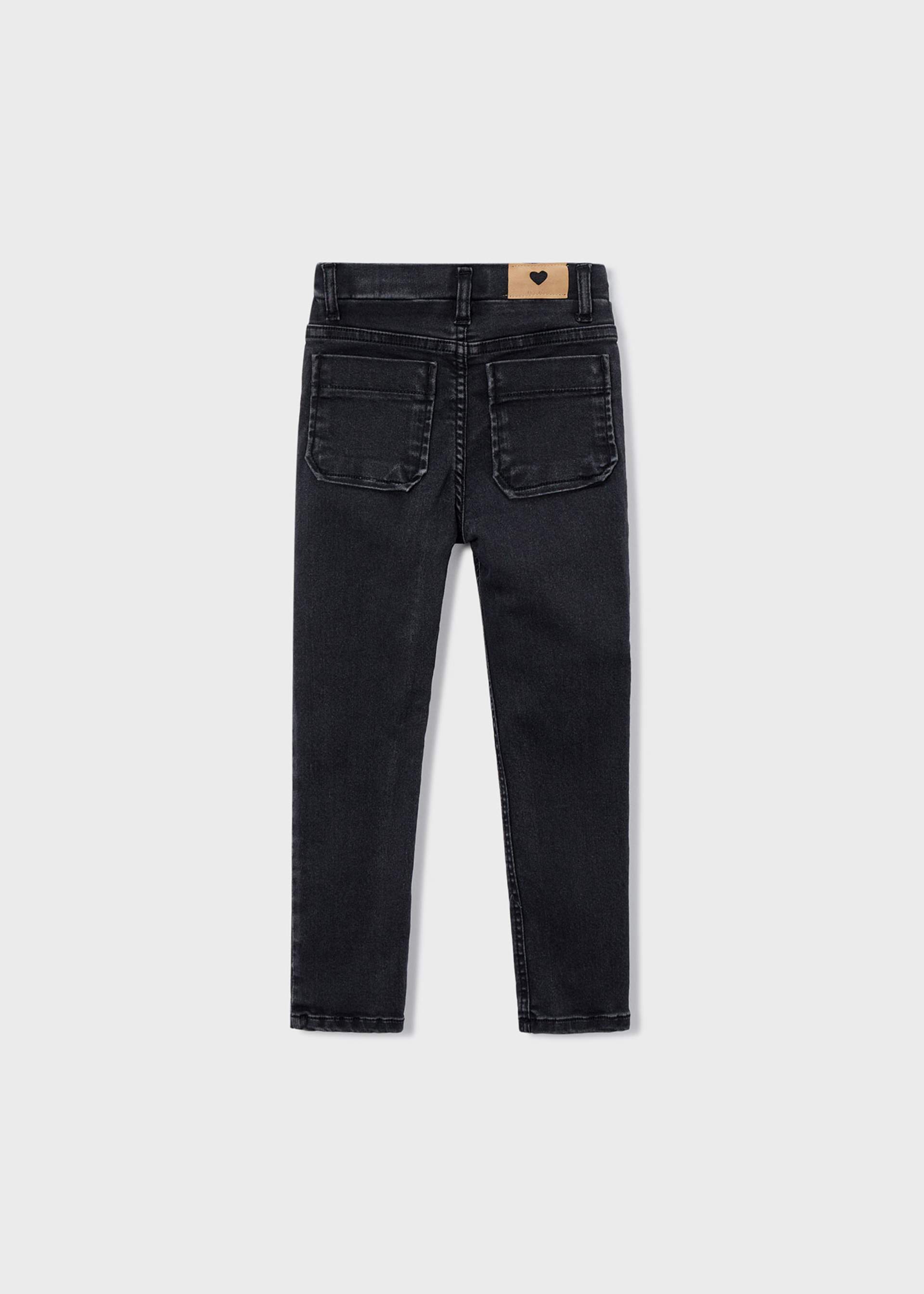 Jeggings conici basic fetita