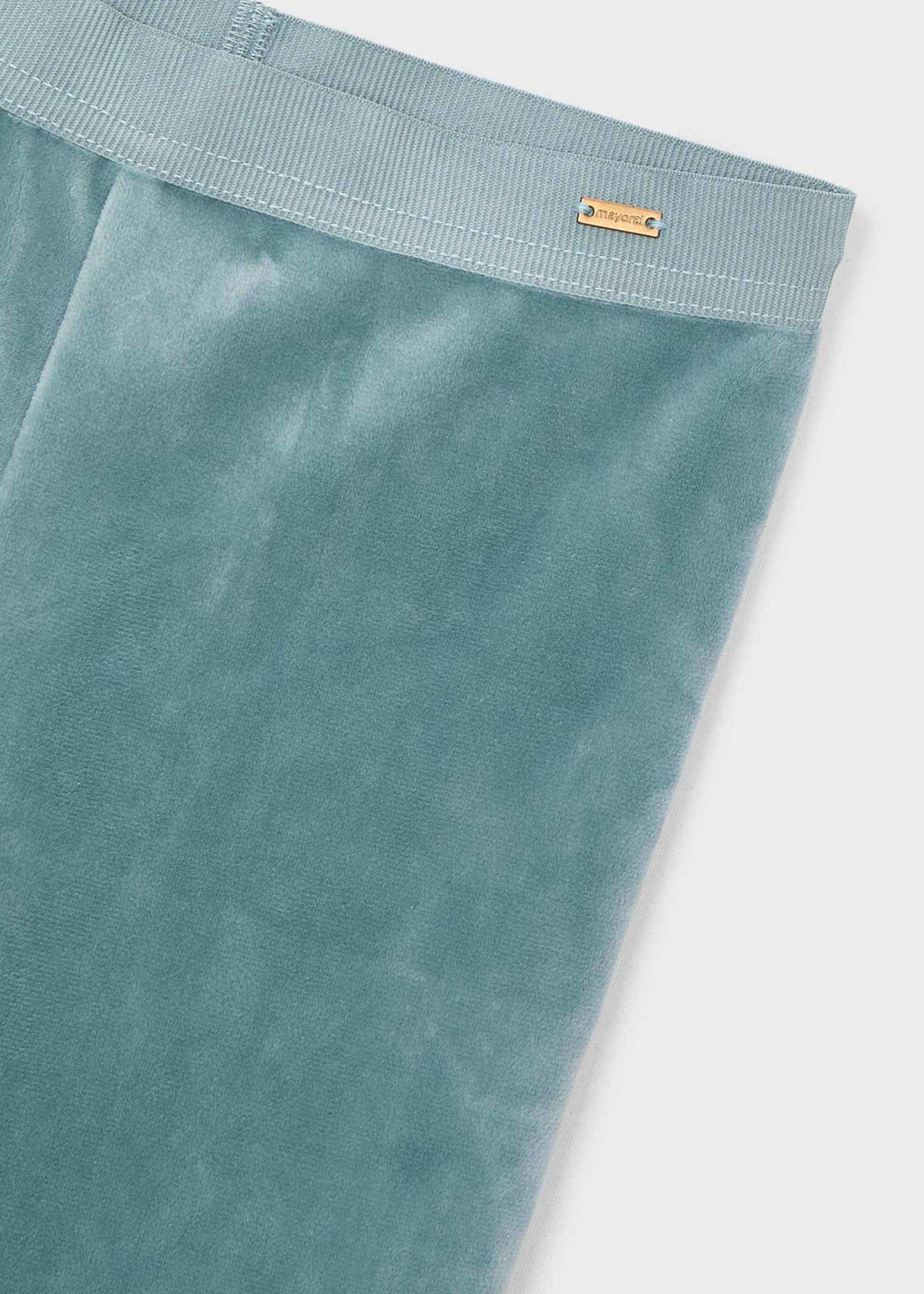 Leggings basic samtig Mädchen