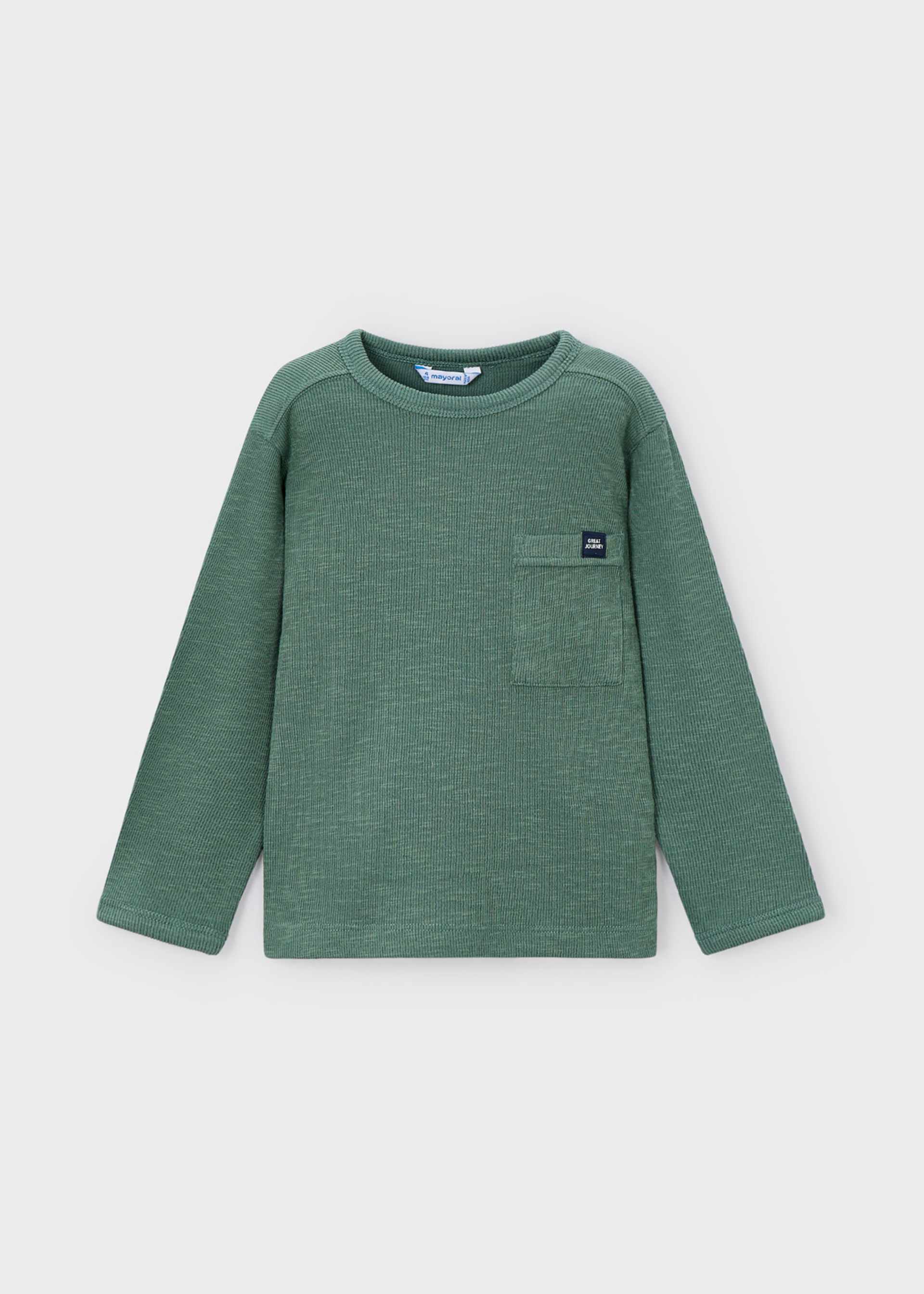 Boys plain long sleeved shirt
