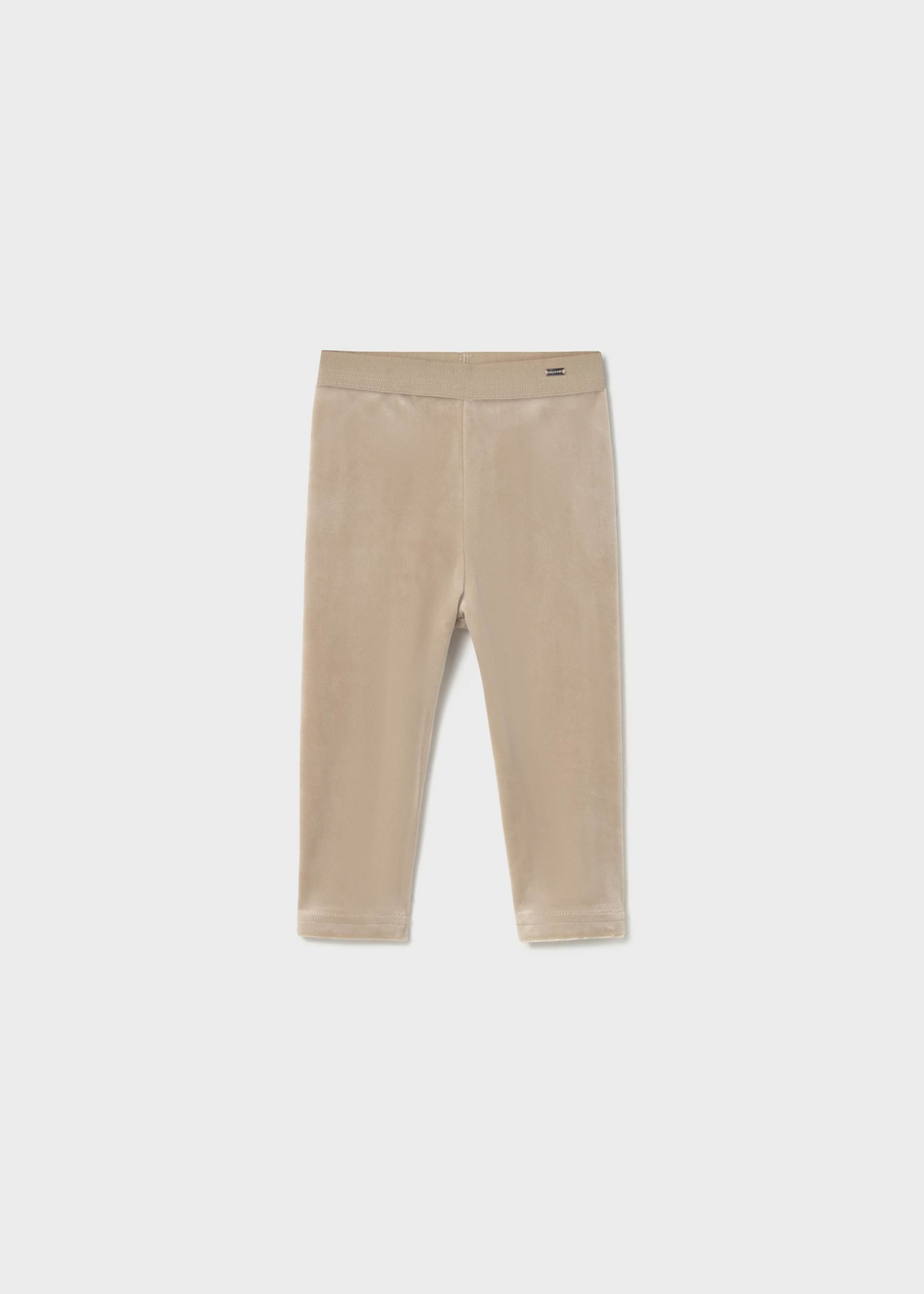 Baby Basic Velvet Leggings