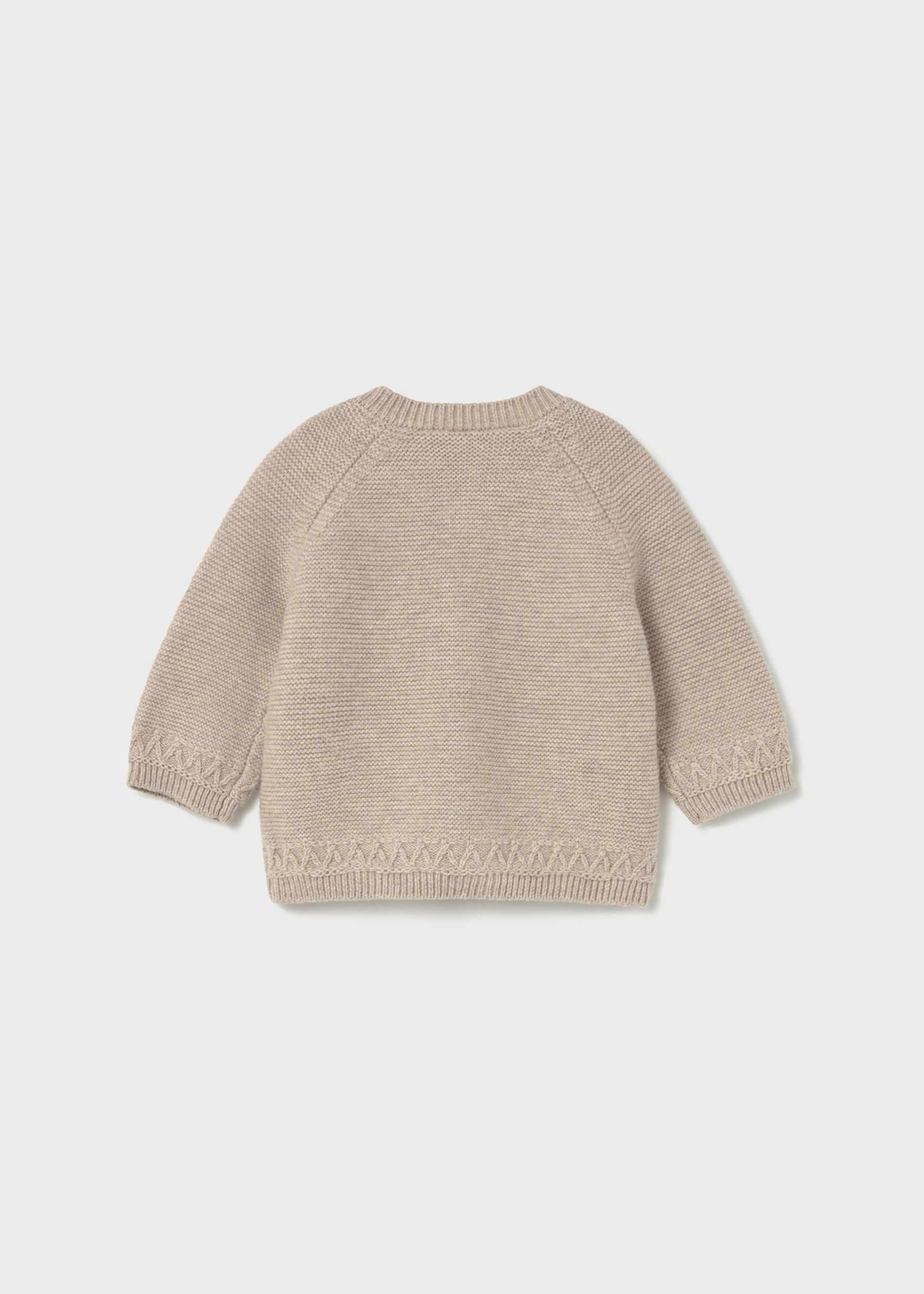 Newborn Boy Soft Knit Cardigan Newborn Boy Soft Knit Cardigan