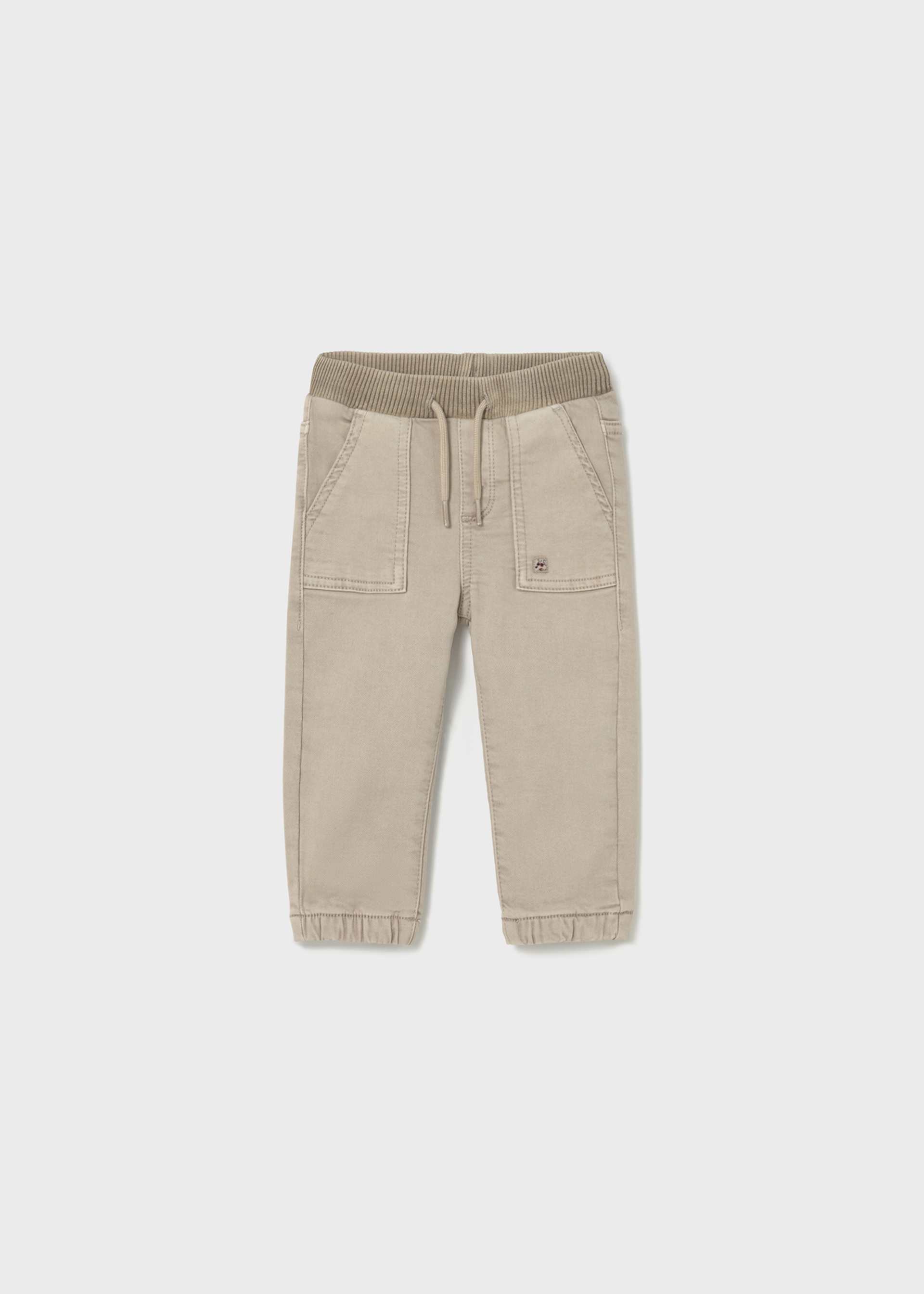 Baby twill joggers