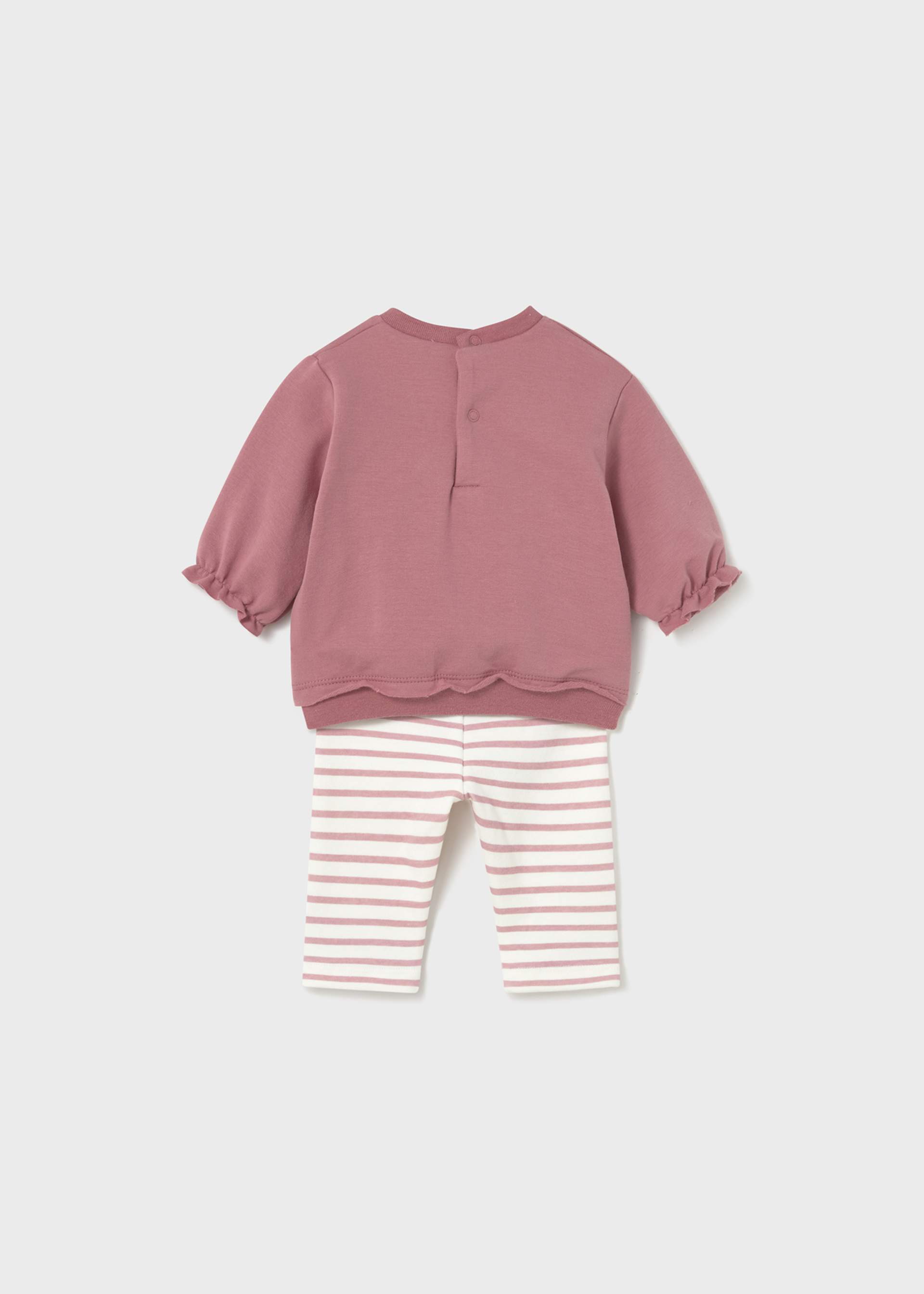 Conjunto leggings 4 peças recém nascida