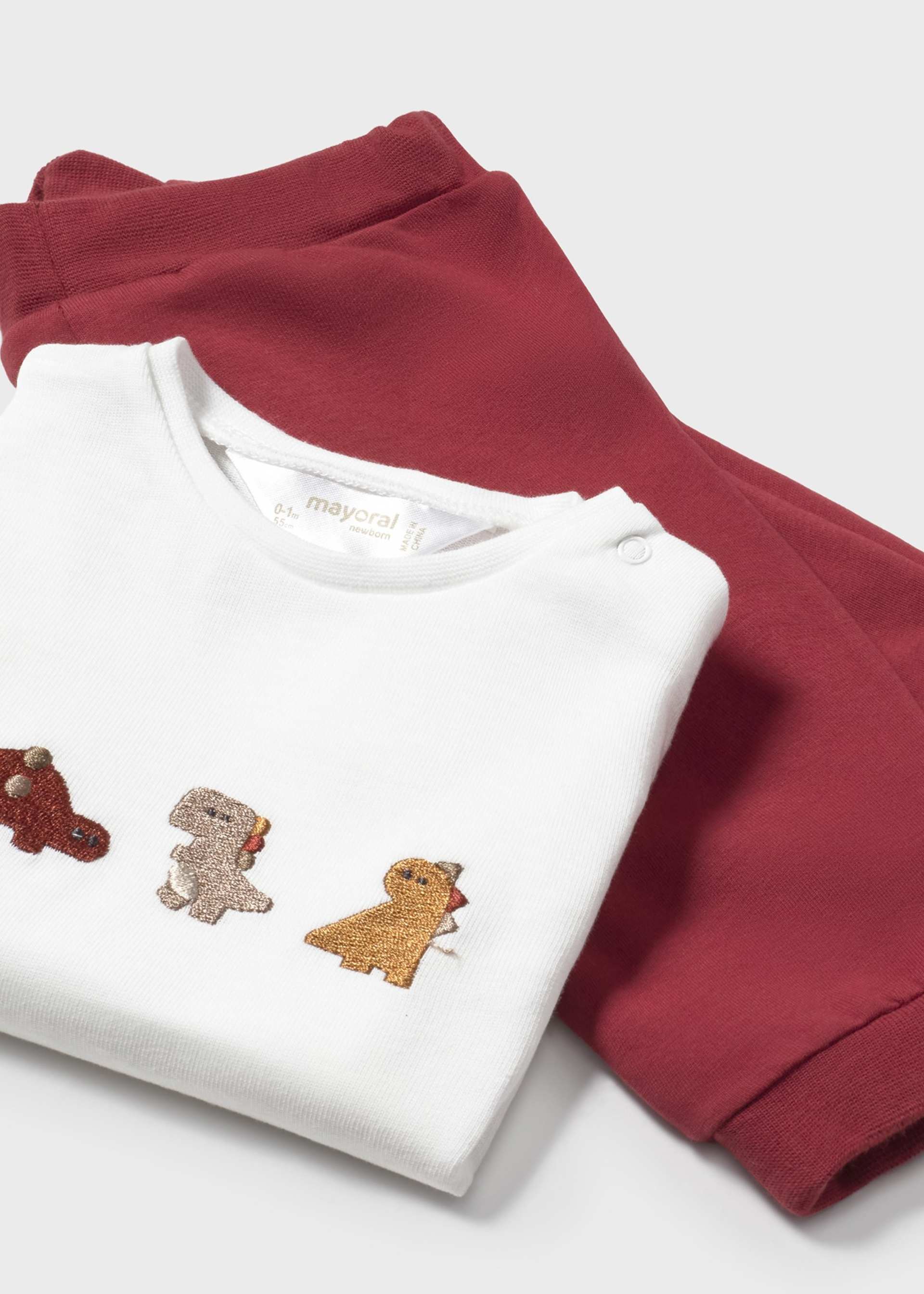 Survêtement avec t-shirt nouveau-né