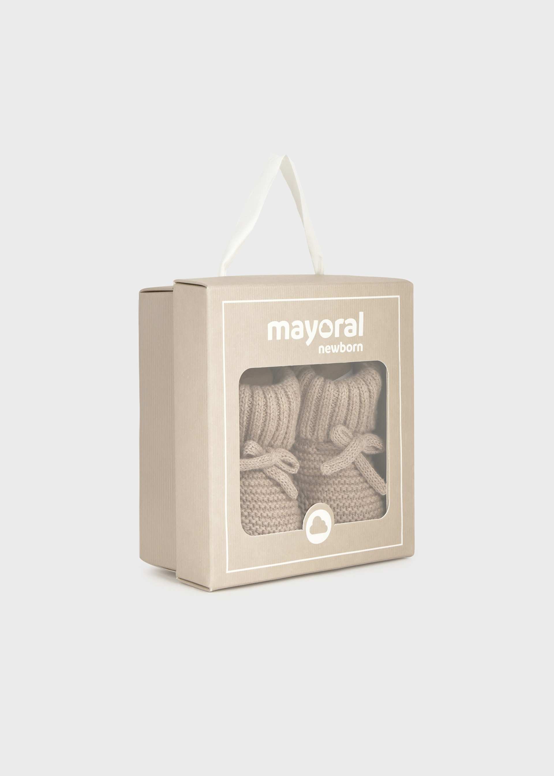 Botinhas tricô recém nascido