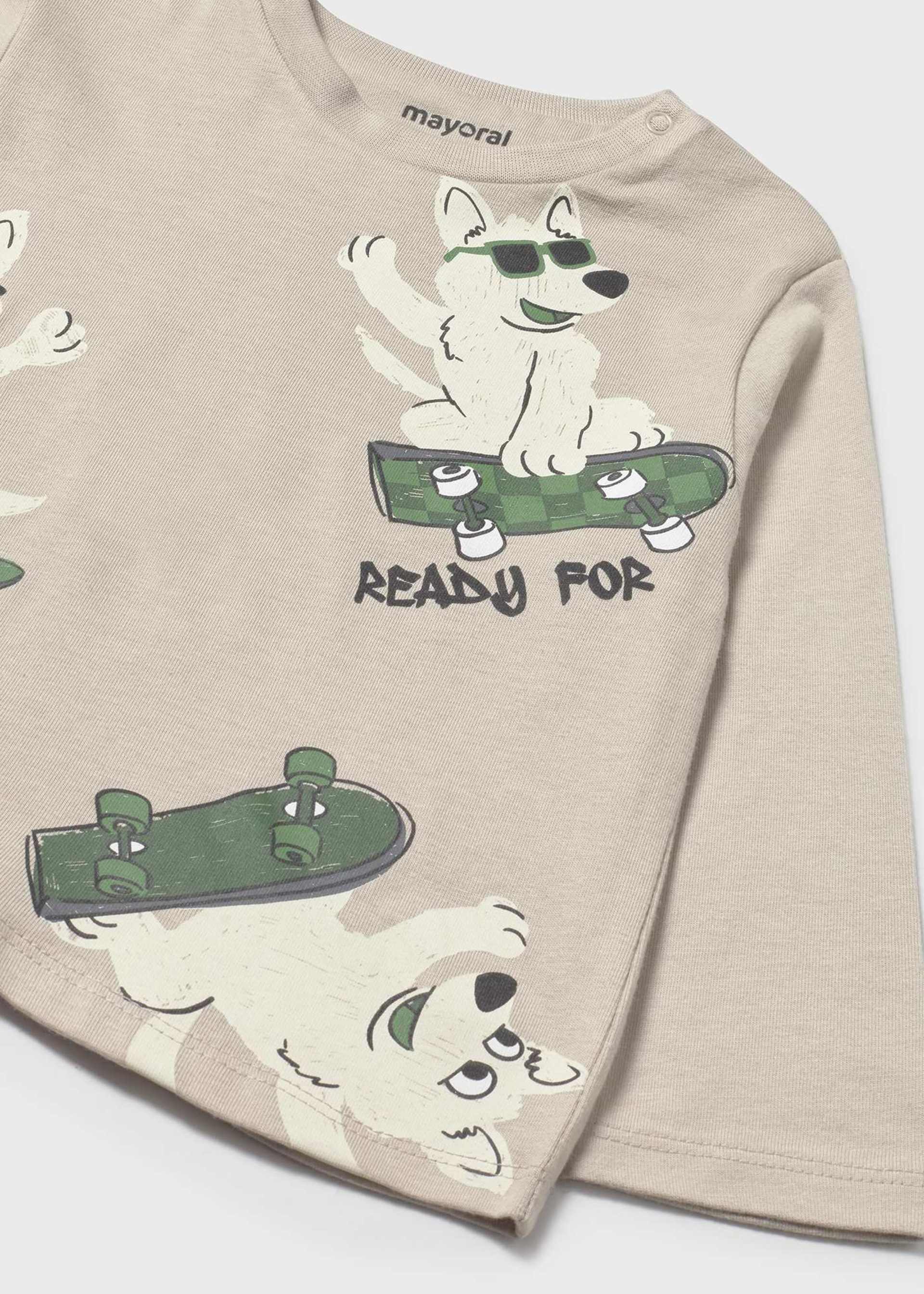 Camiseta animales bebé