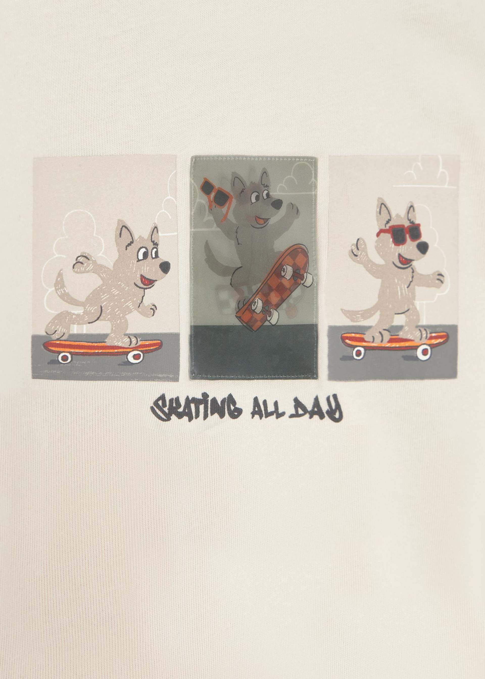 T-shirt lenticulaire interactif bébé