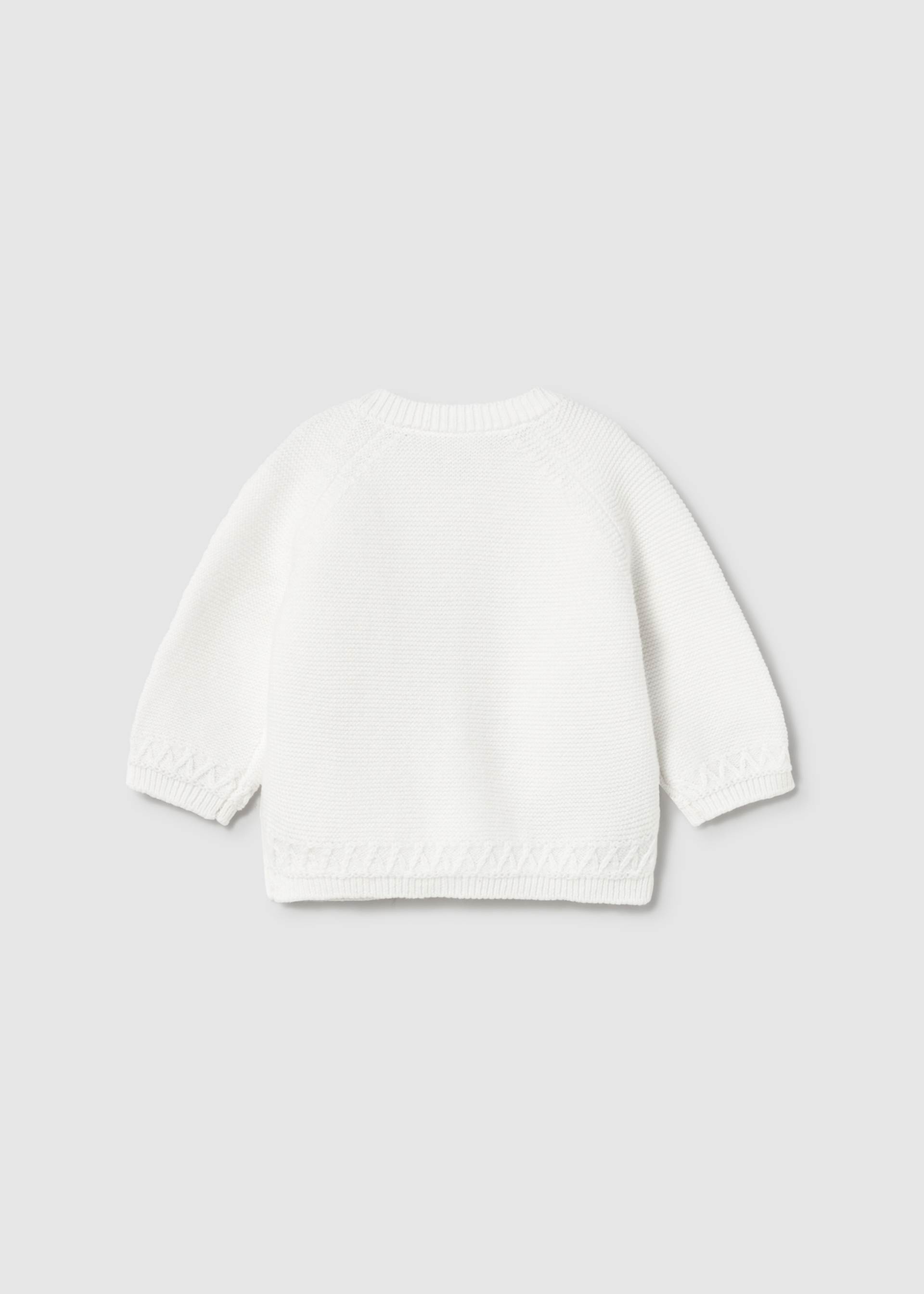 Jacheta tip cardigan nou-nascut