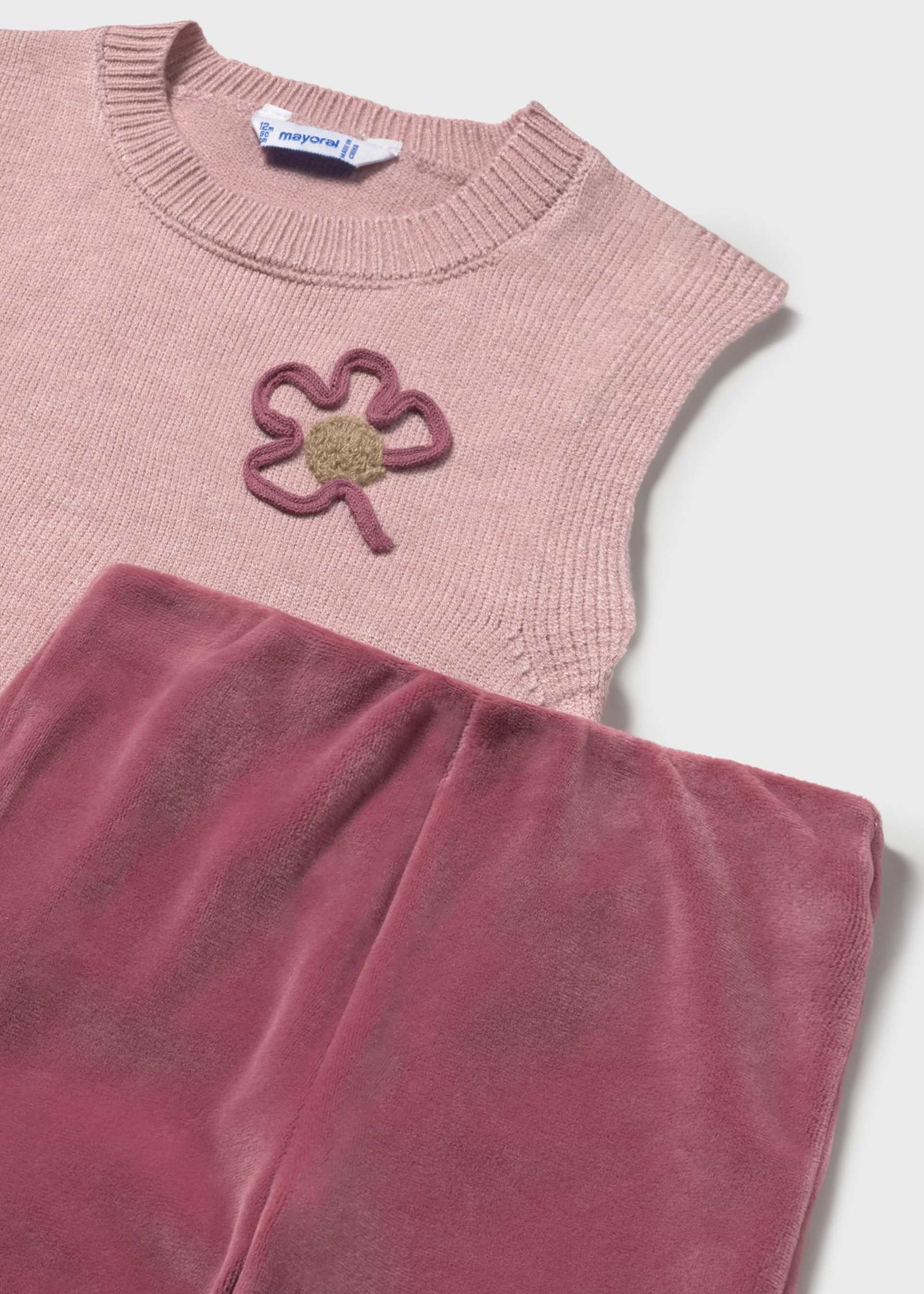 Conjunto chaleco 3 piezas bebé Conjunto chaleco 3 piezas bebé