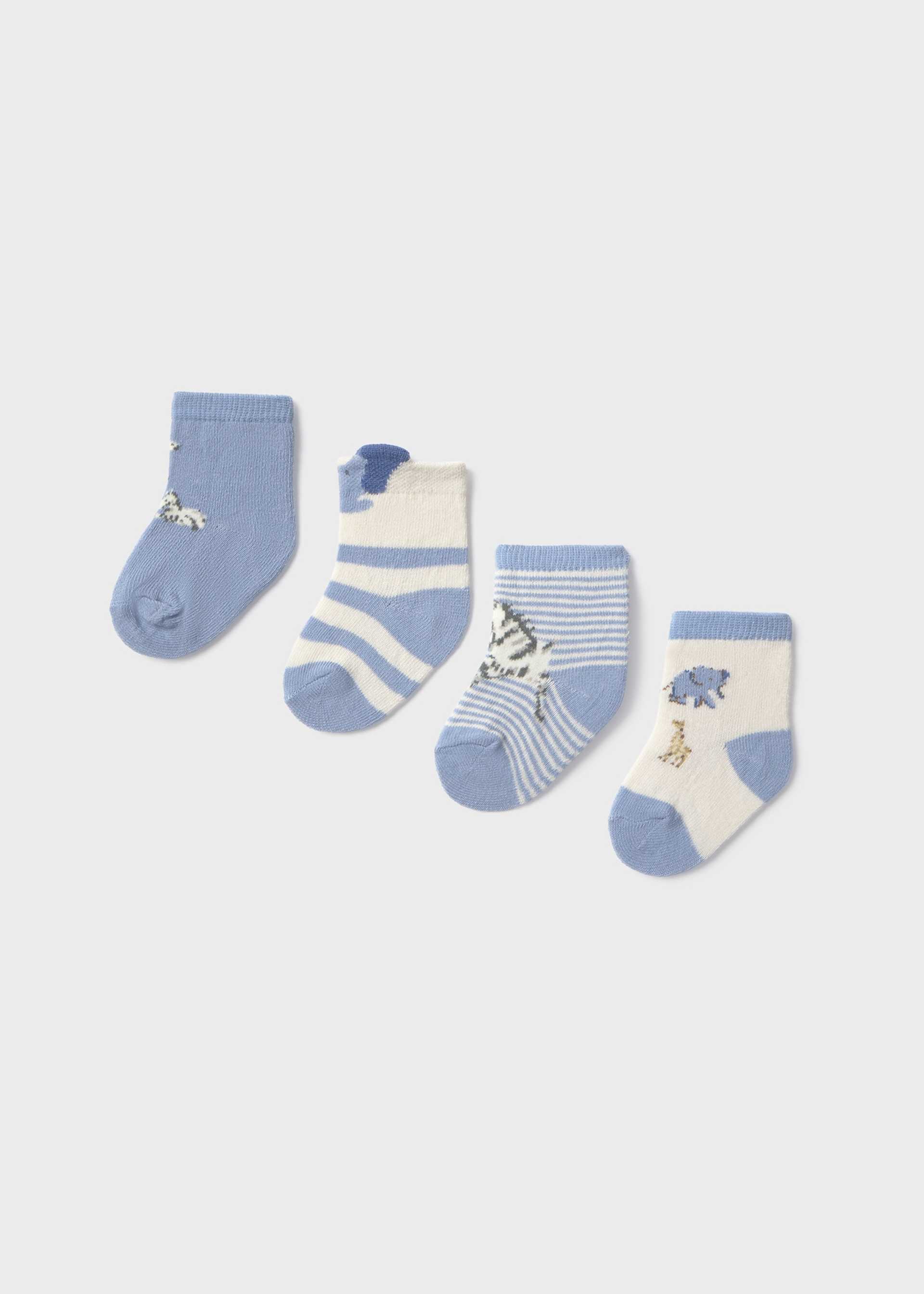 Newborn 4-Pack Socks
