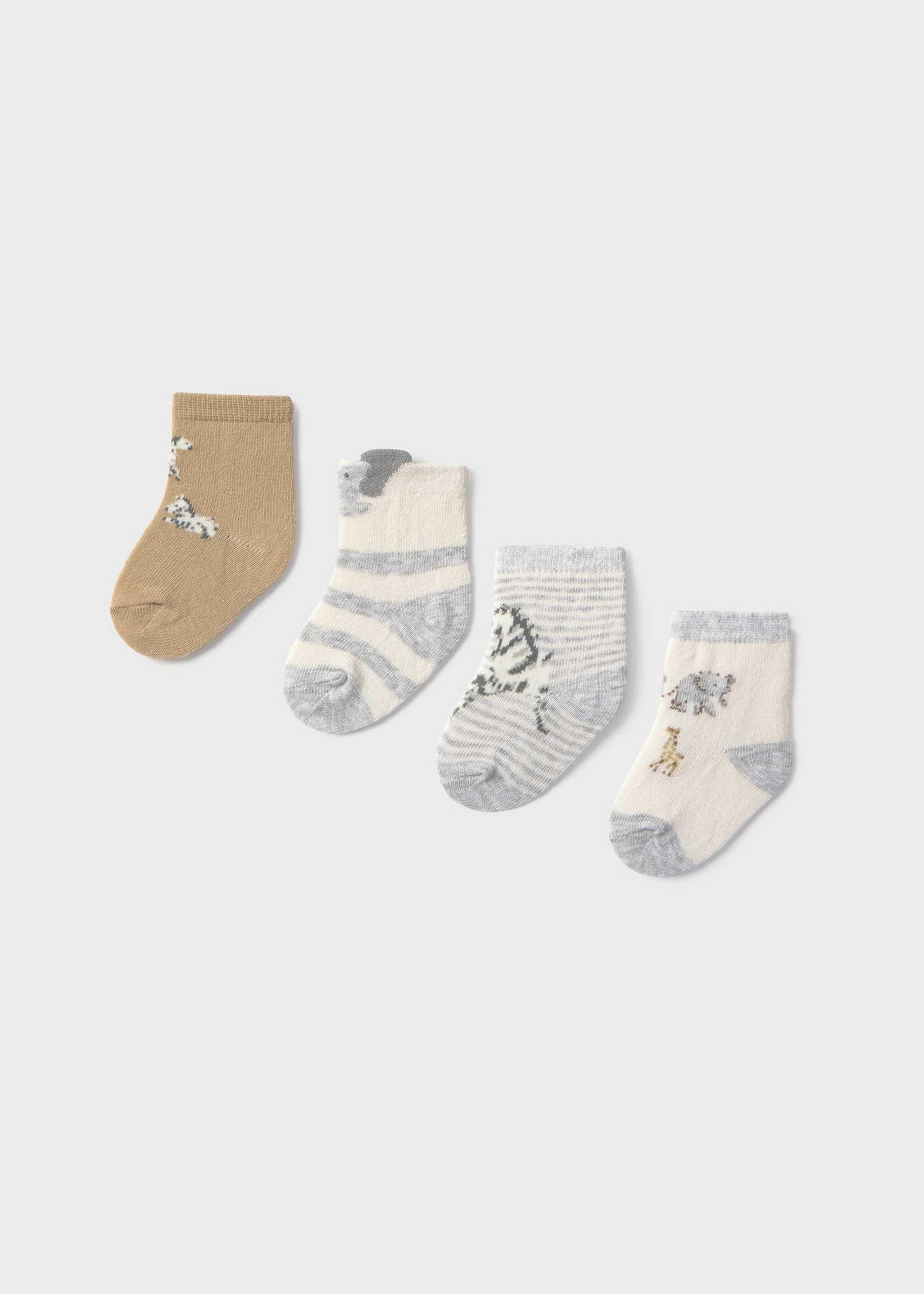 4er Set Socken Neugeborene