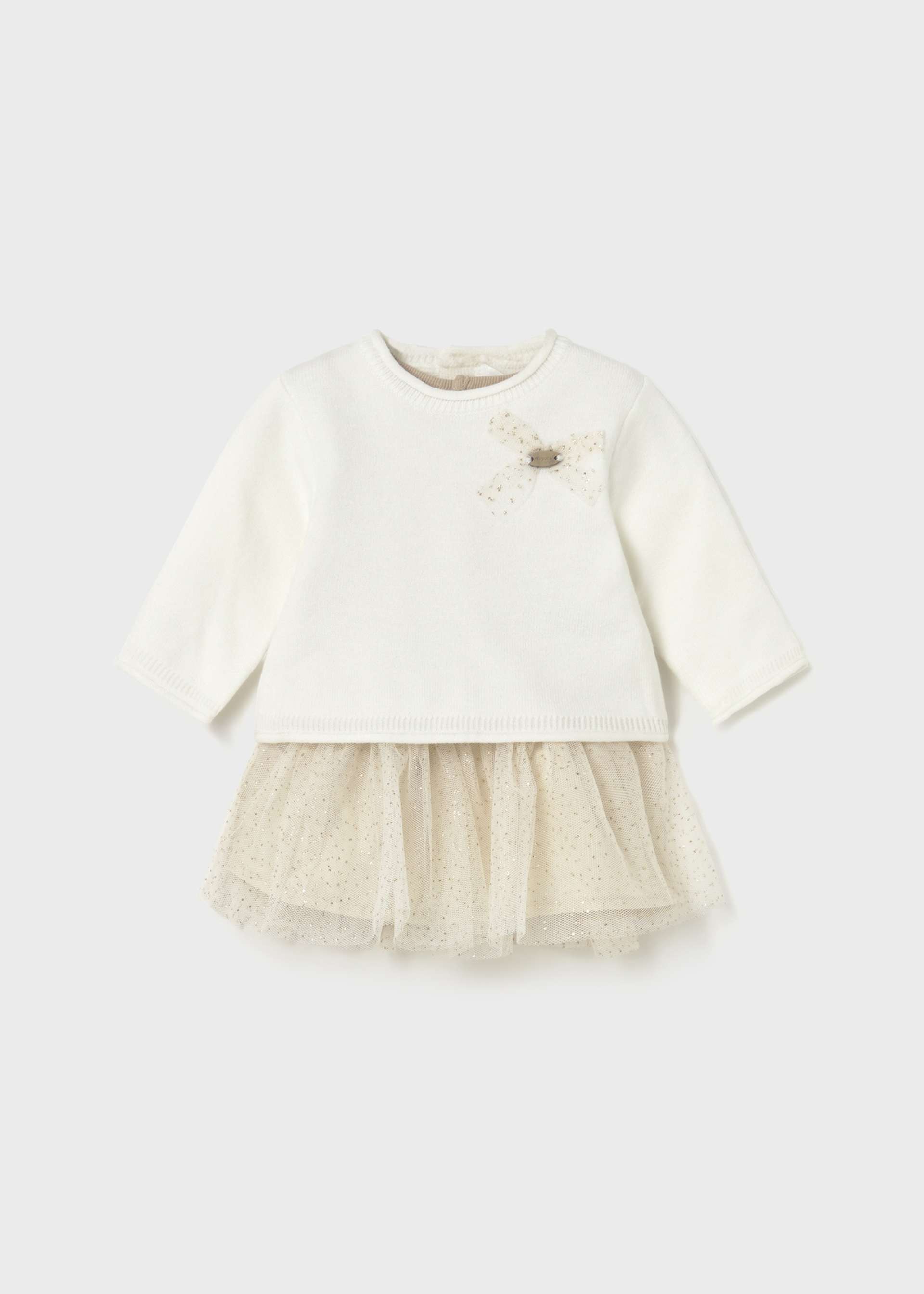 Newborn combined tulle dress