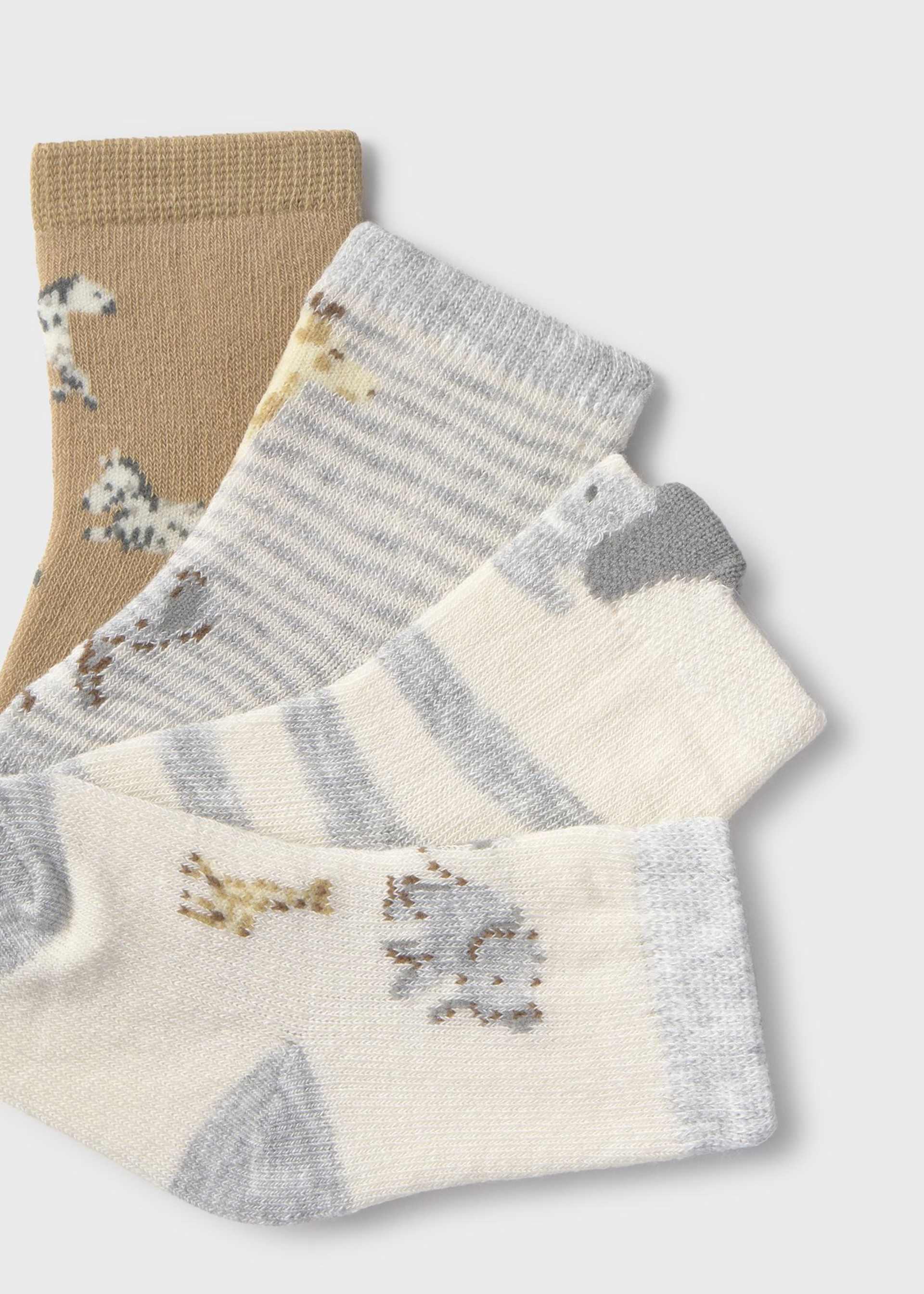Newborn girl 4 pack of socks