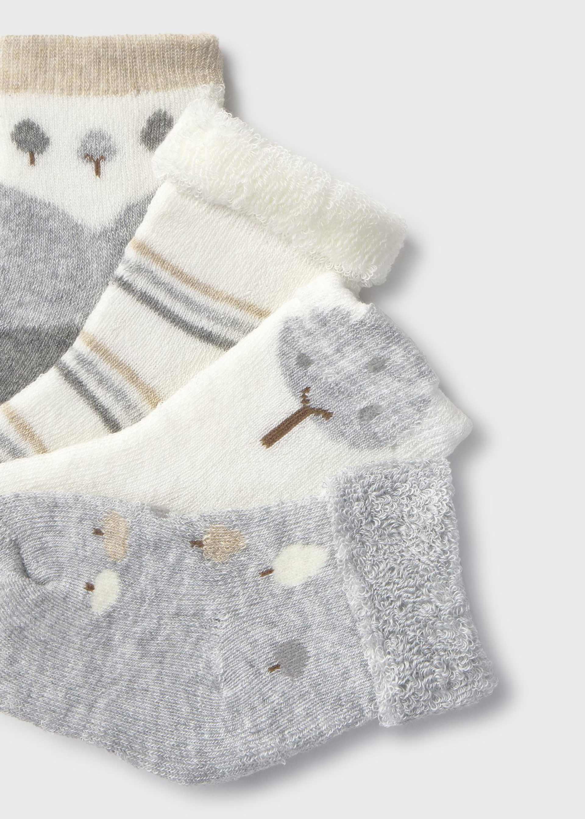 Newborn 4-Pack Socks