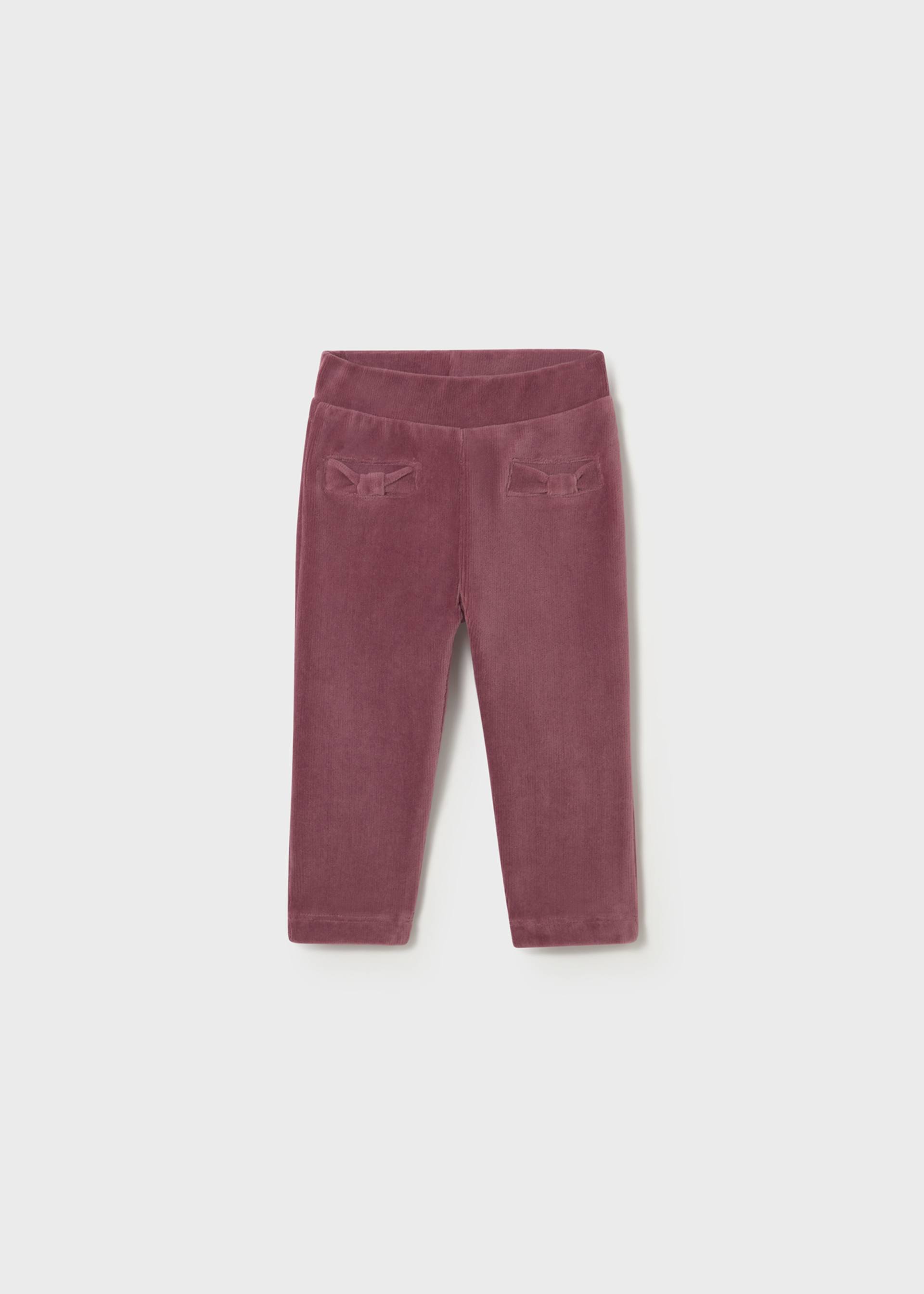 Pantalon basique en velours côtelé bébé