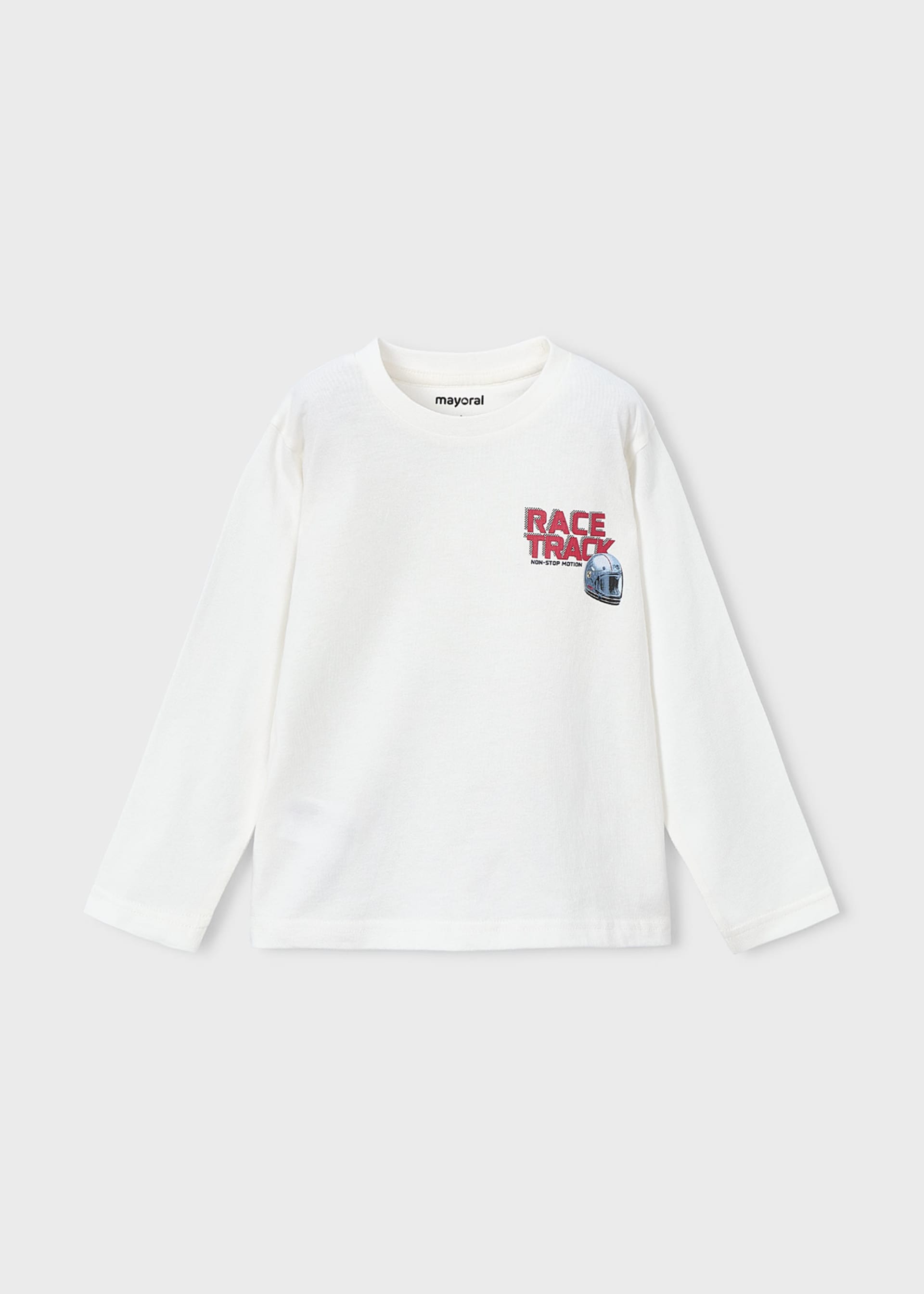 Camiseta estampado motos niño