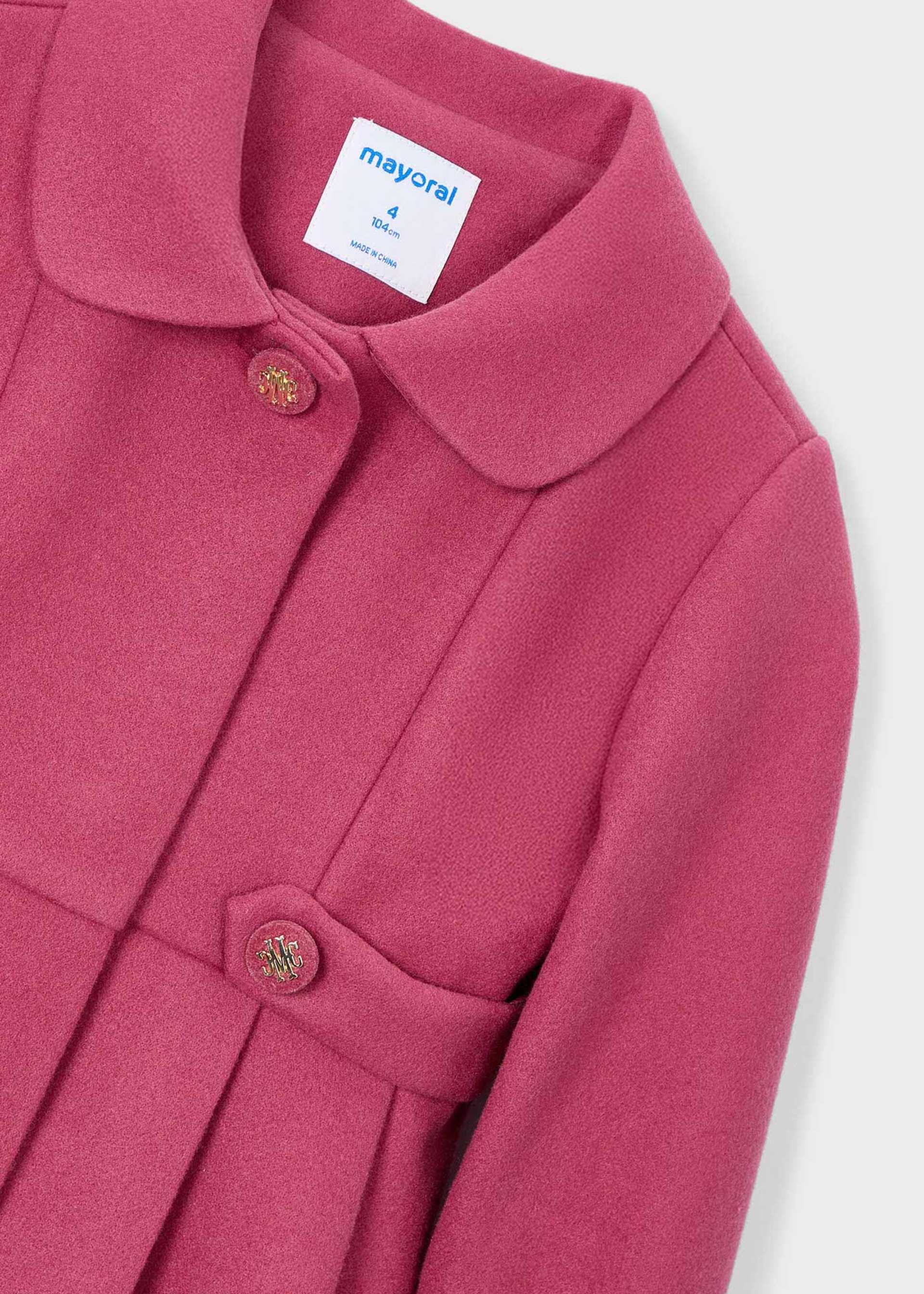 Cappotto panno bambina