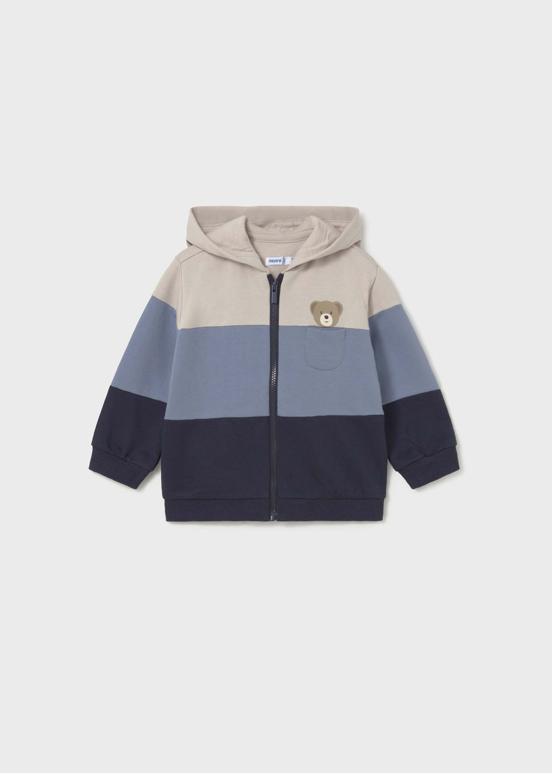 Jogginganzug 3-teilig tricolor Baby