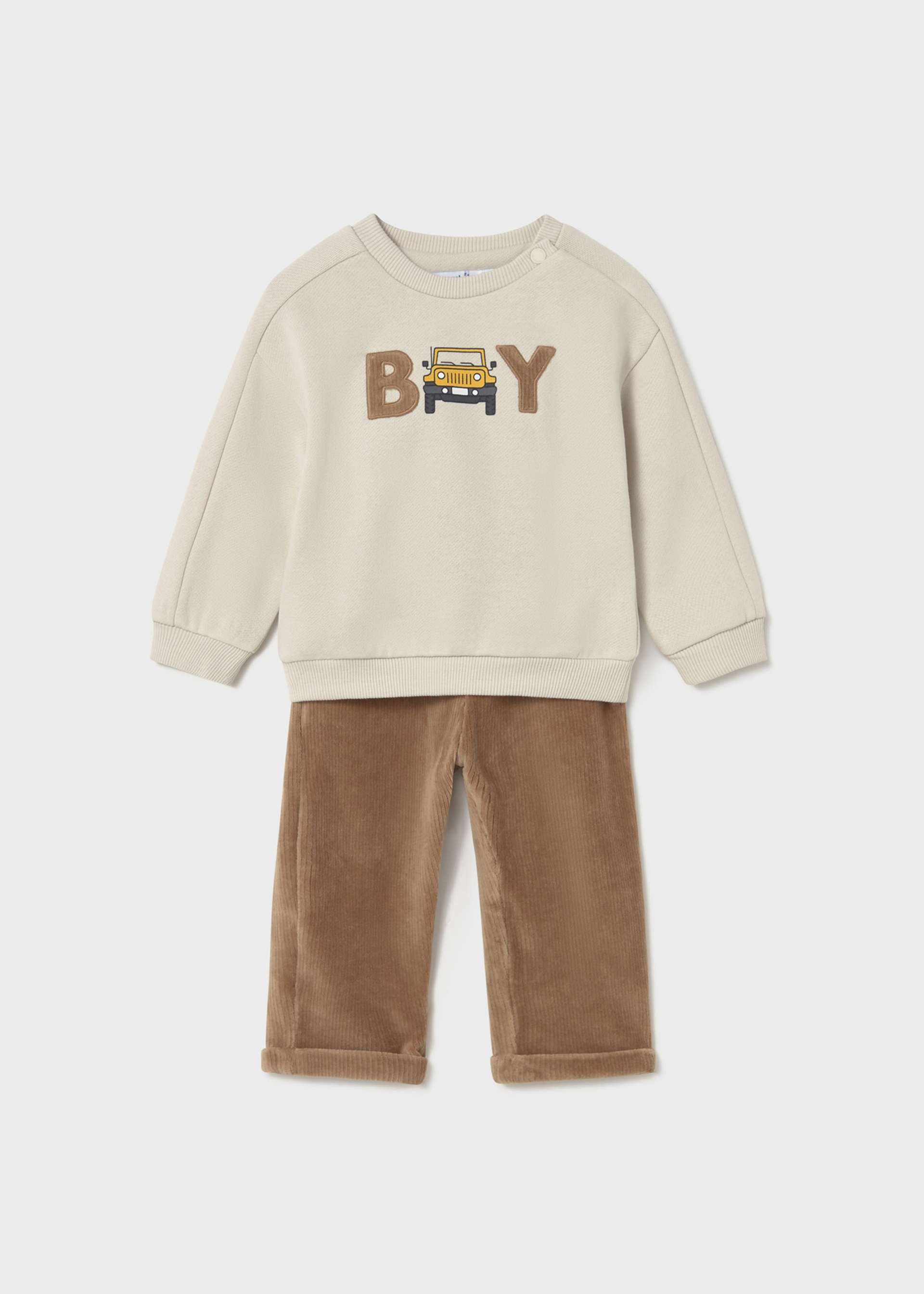 Ensemble pantalon et sweat bébé