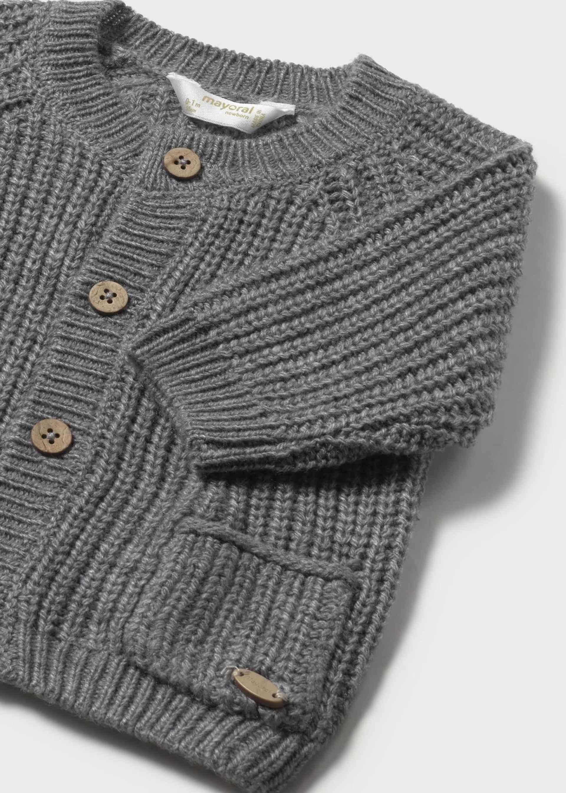 Kardigan trykotowy unisex