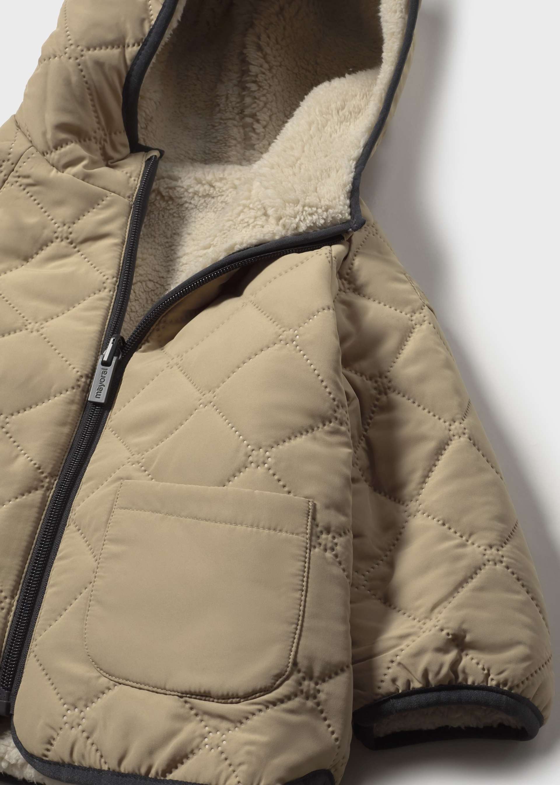 Chamarra reversible unisex bebé